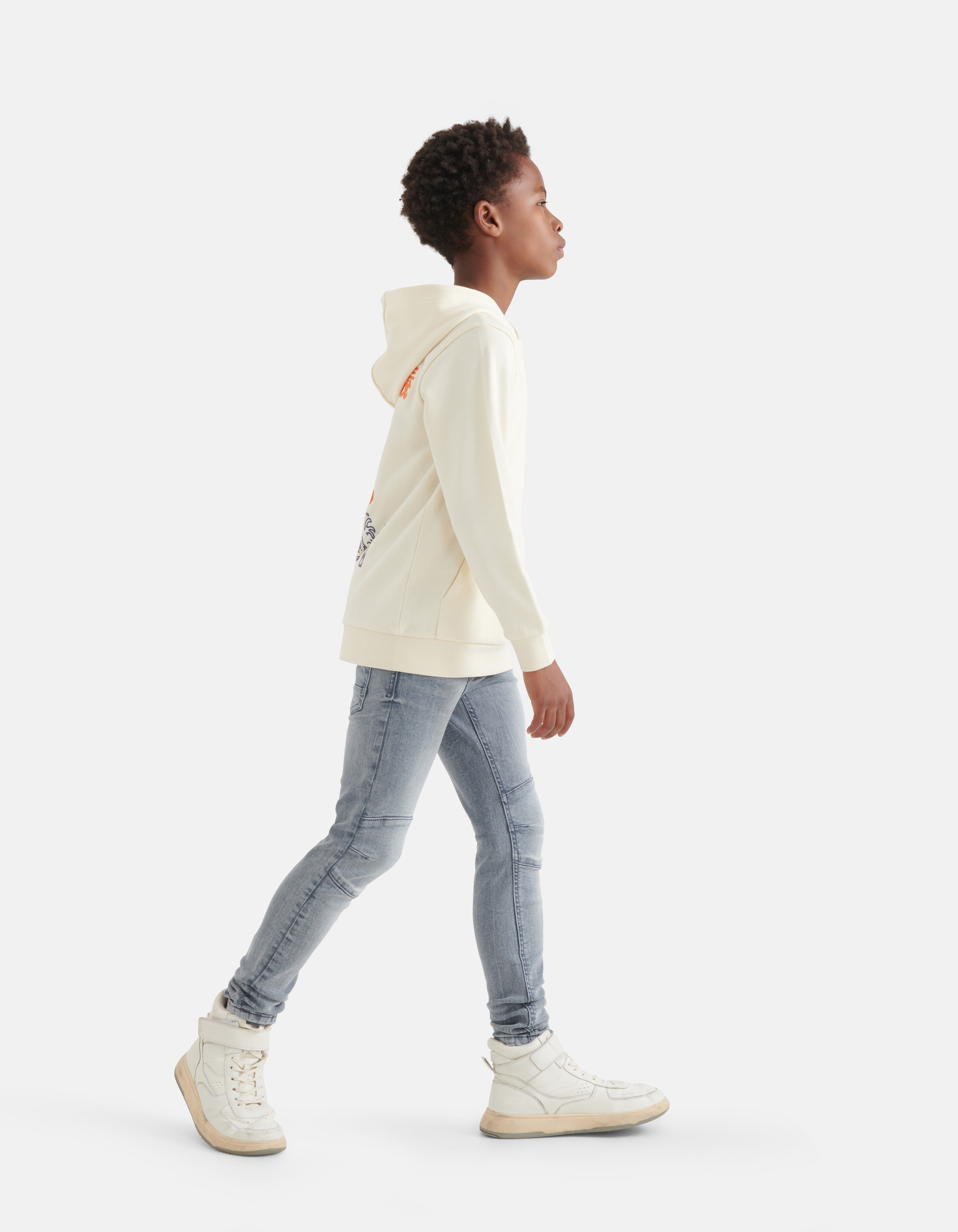 Artwork Hoodie Off White SHOEBY BOYS