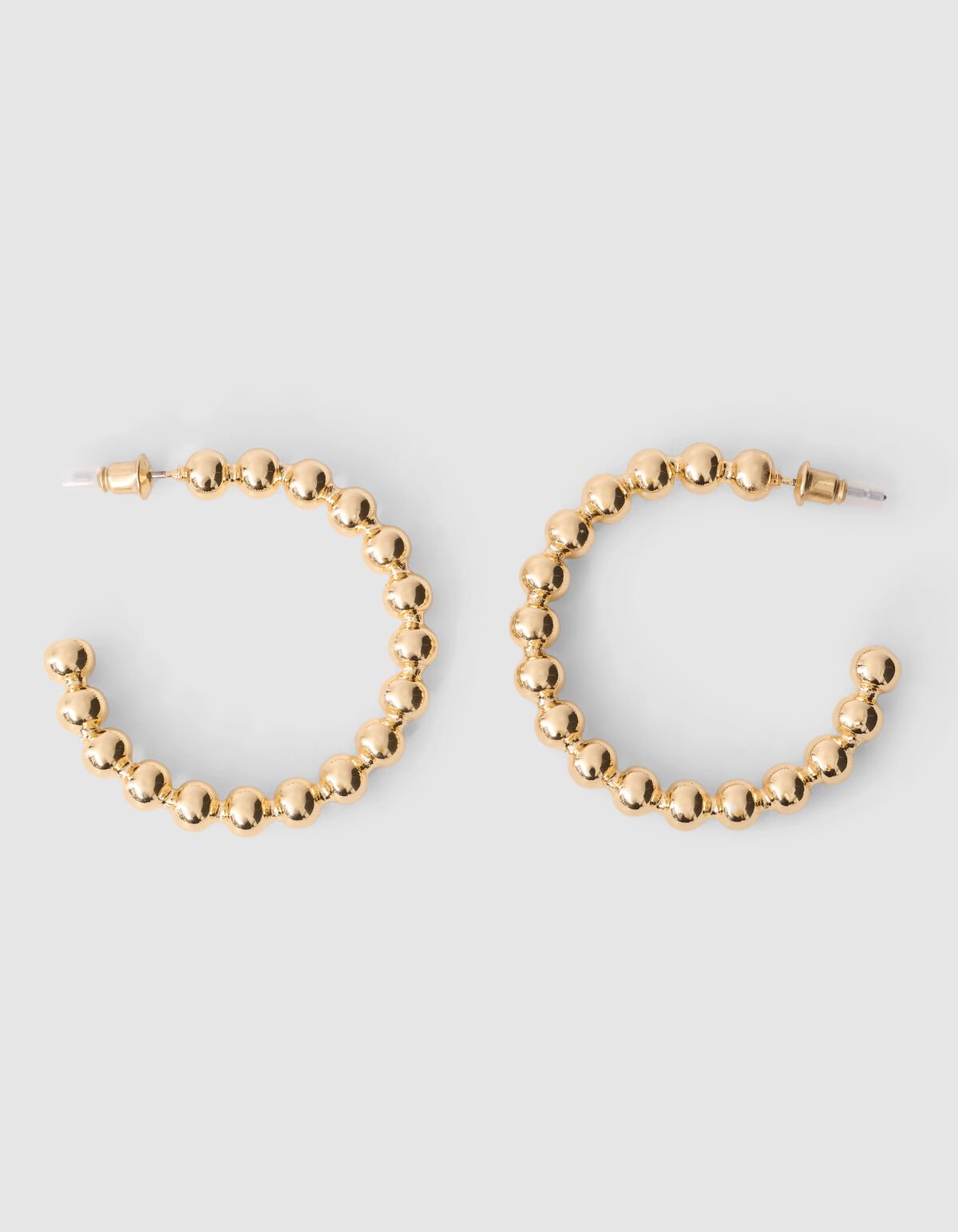 Kleine Bubble-Hoop-Ohrringe Gold SHOEBY ACCESSOIRES