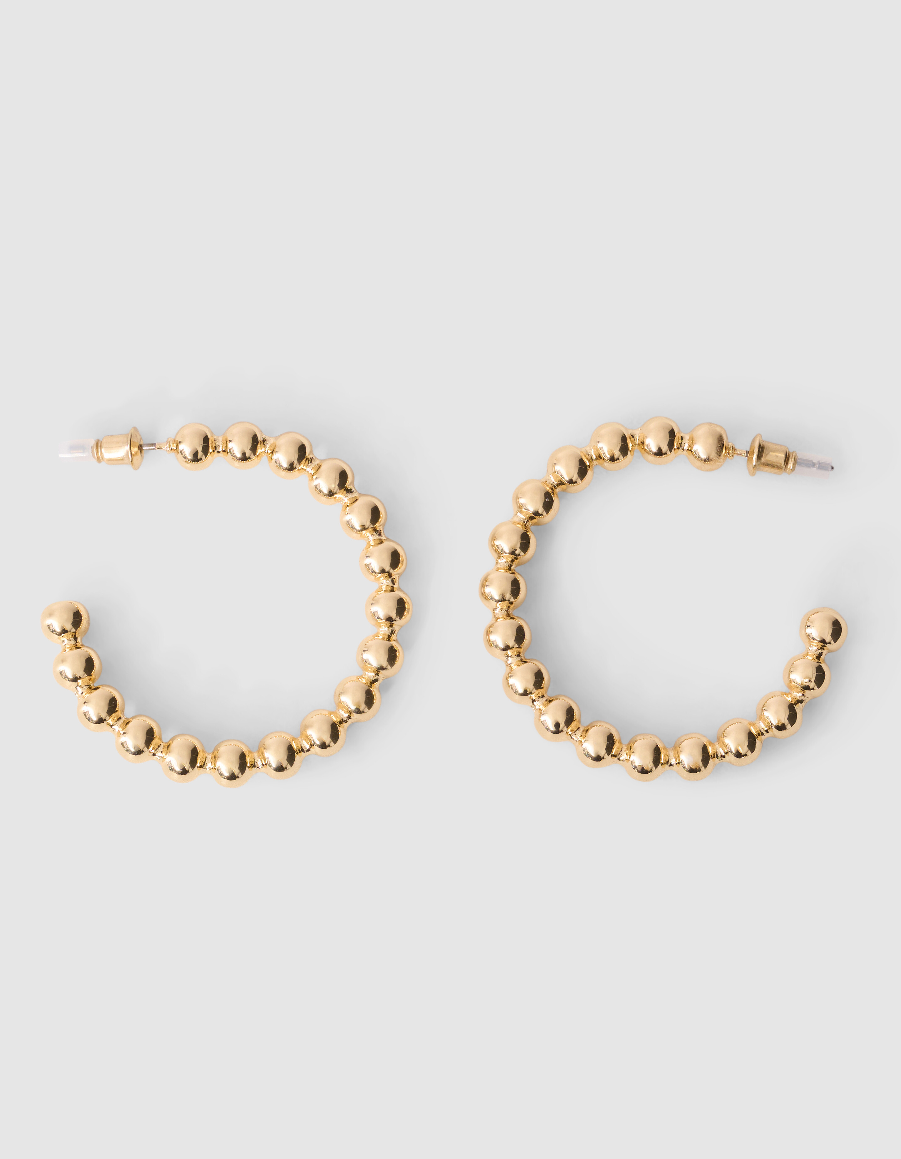 Kleine Bubble-Hoop-Ohrringe Gold SHOEBY ACCESSOIRES