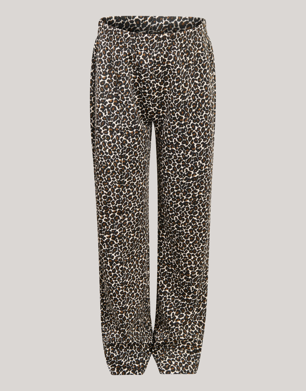 Leopardenhose mit weitem Bein Braun SHOEBY GIRLS