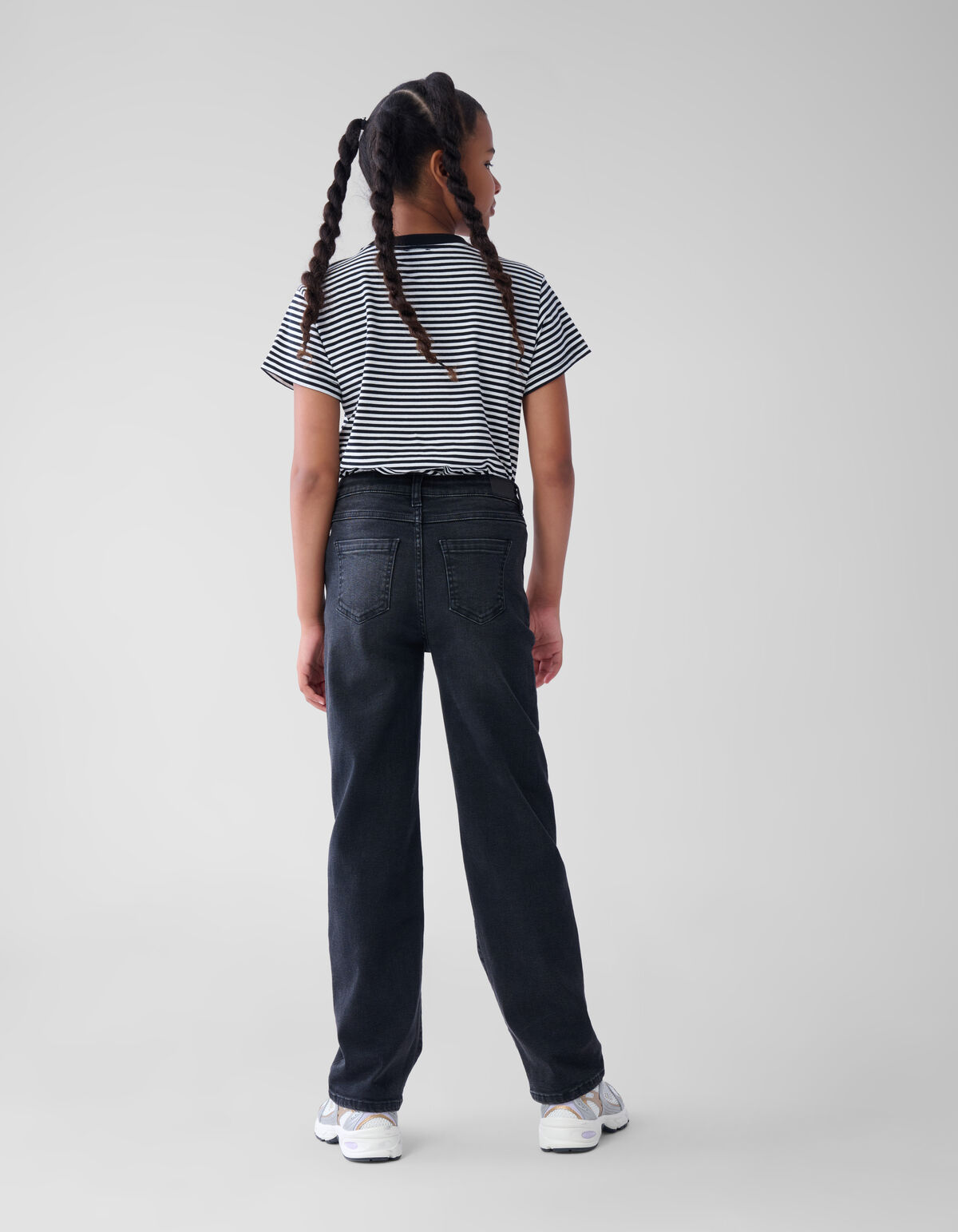 Straight Fit Heart Jeans Grau SHOEBY GIRLS