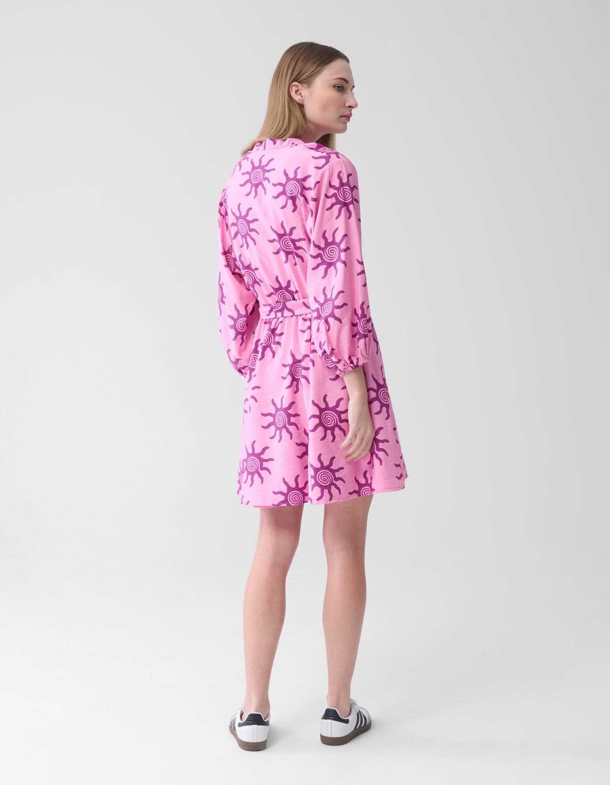 Bedrucktes Minikleid Hellrosa SHOEBY WOMEN