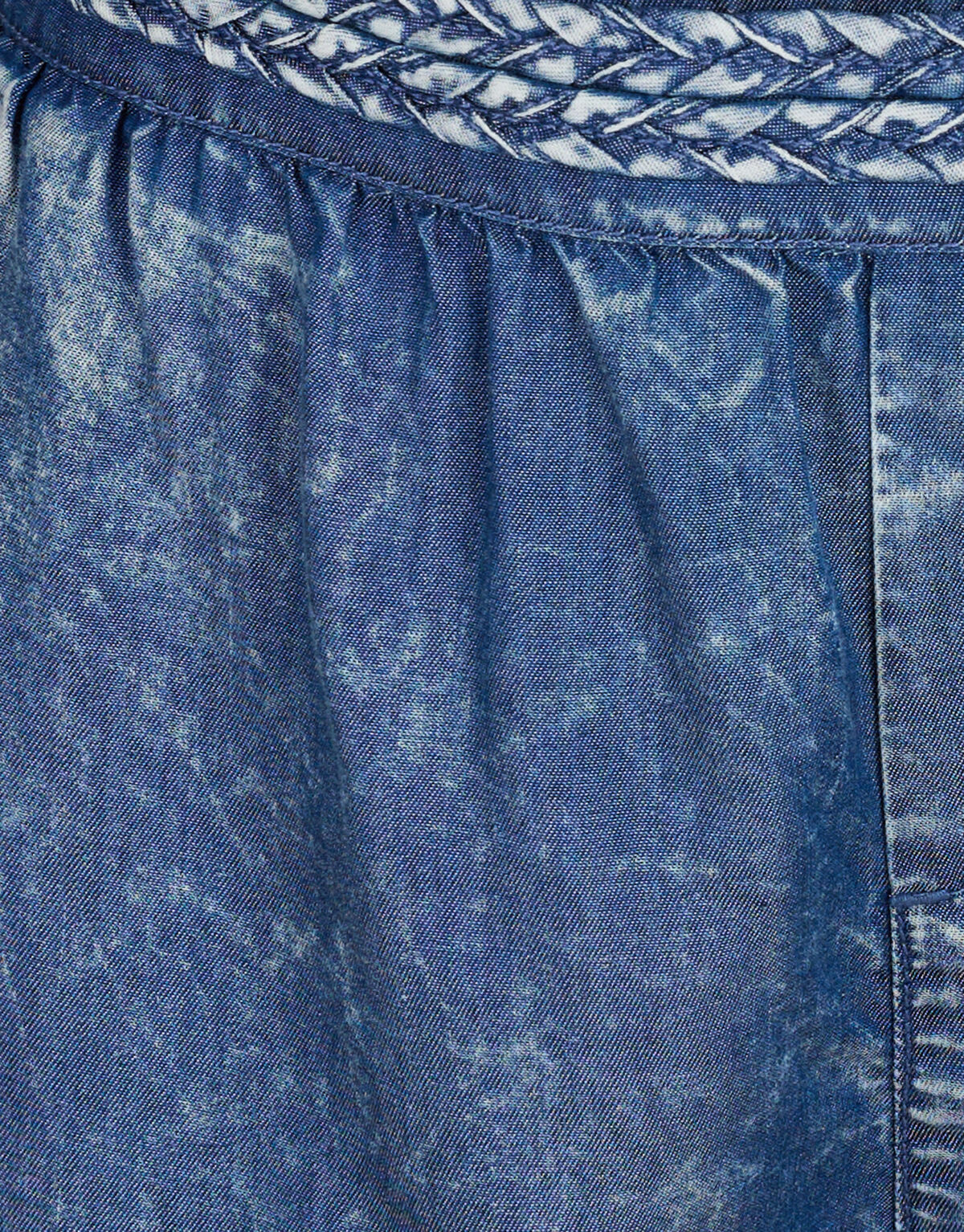 Geflochtene Shorts hellblau SHOEBY GIRLS