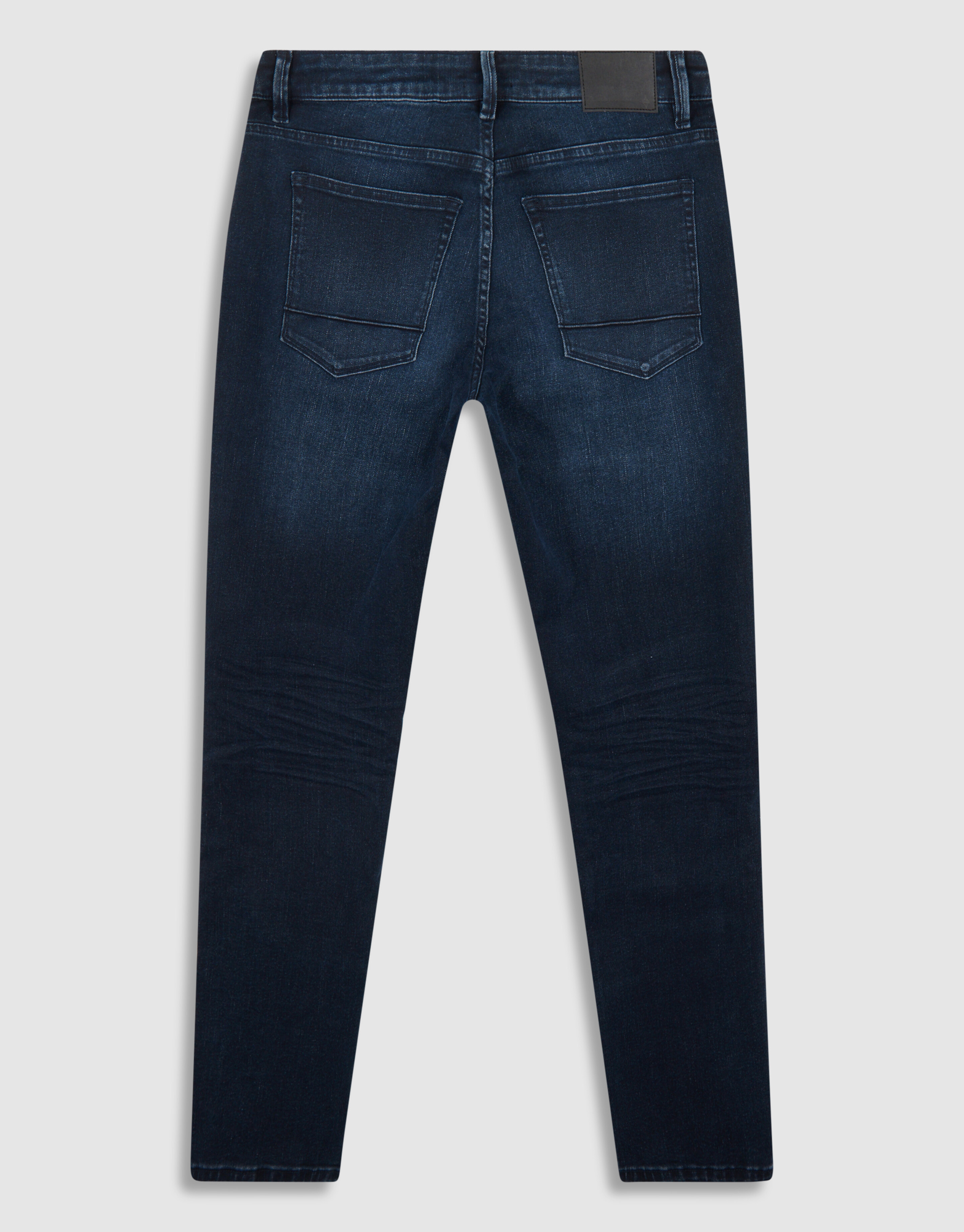 Straight Fit Jeans Blau/Schwarz L32 SHOEBY MEN