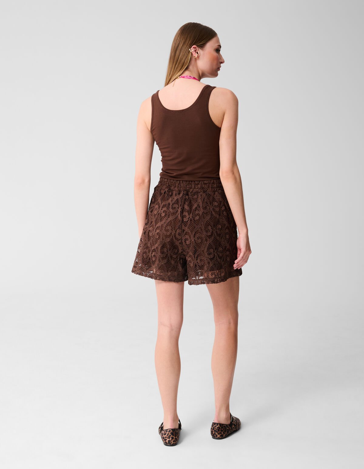 Basic Tanktop Braun SHOEBY WOMEN