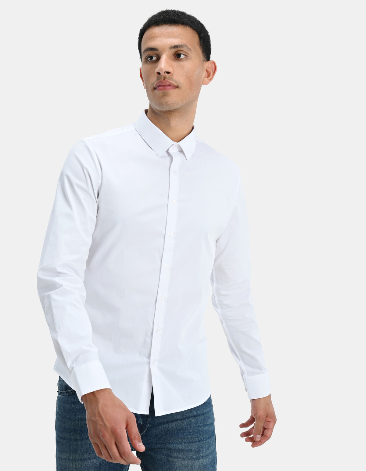 Basic Hemd Weiß SHOEBY MEN