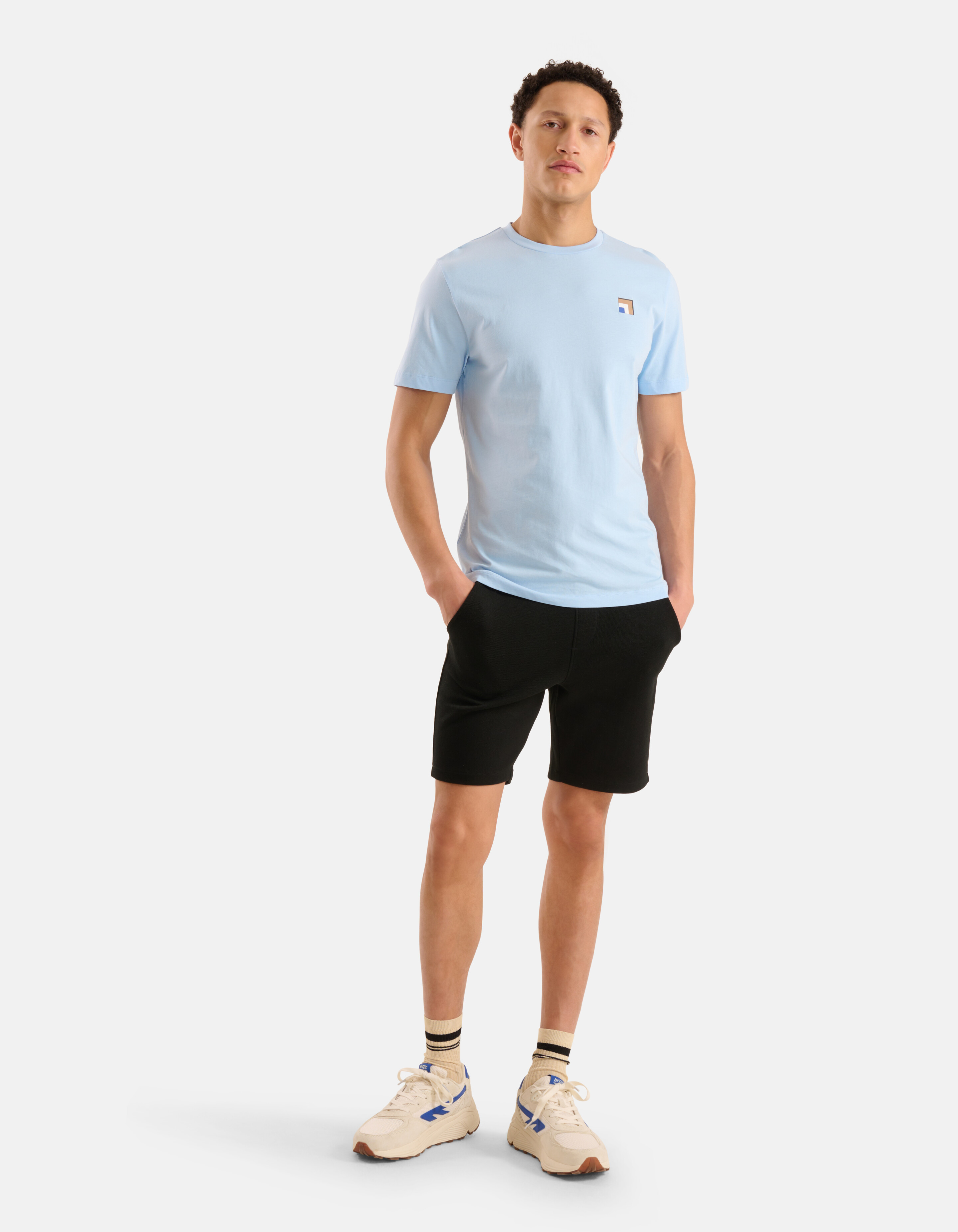 Artwork T-shirt Hellblau SHOEBY MEN