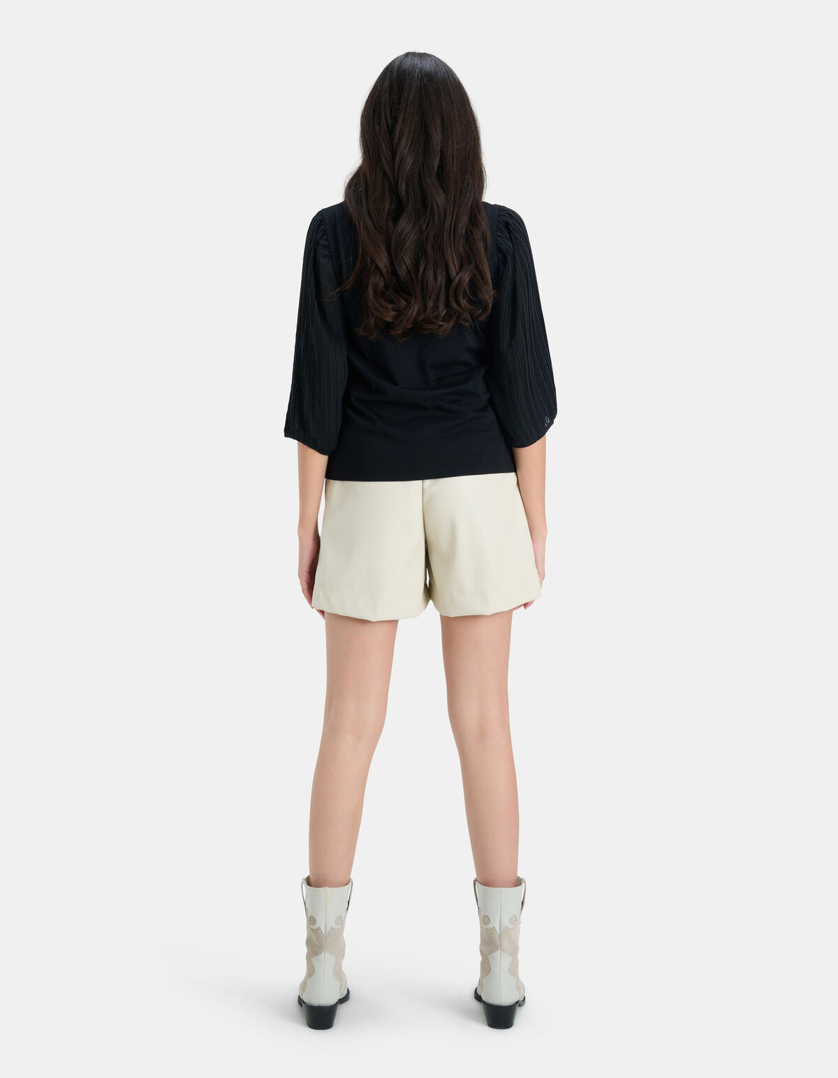 Plissiertes T-Shirt EKSEPT