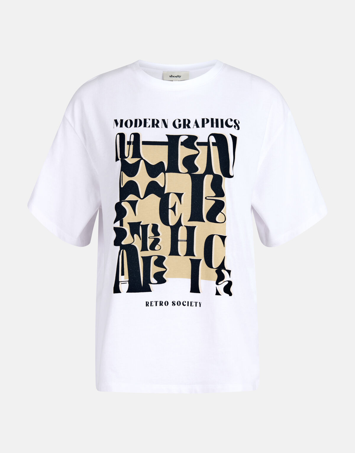 Grafik-T-Shirt Weiß SHOEBY WOMEN