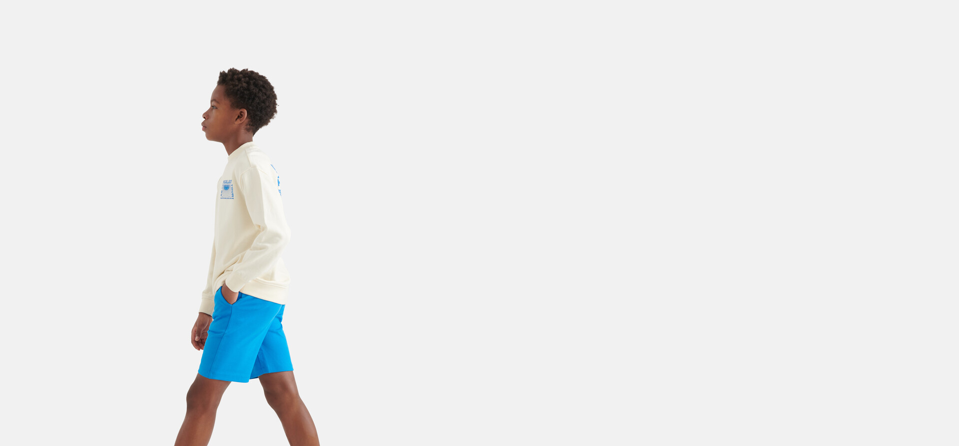 Regular Fit Shorts Blau SHOEBY BOYS