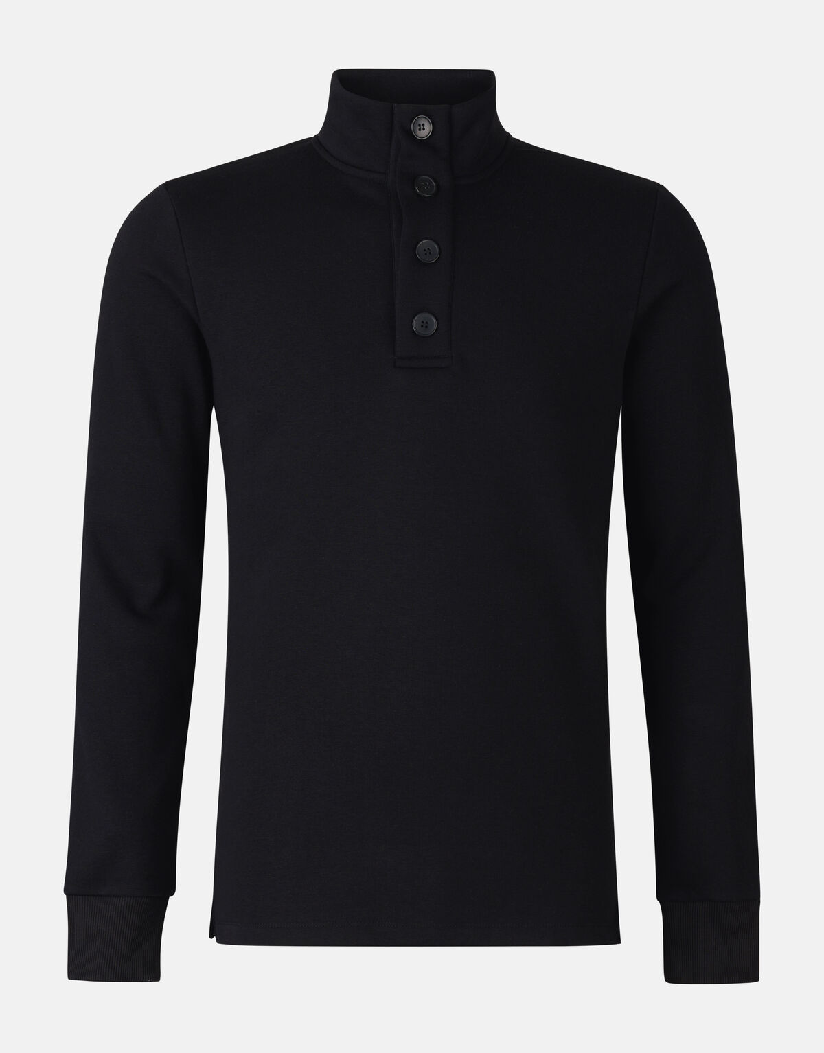 Buttons Pullover Schwarz SHOEBY MEN