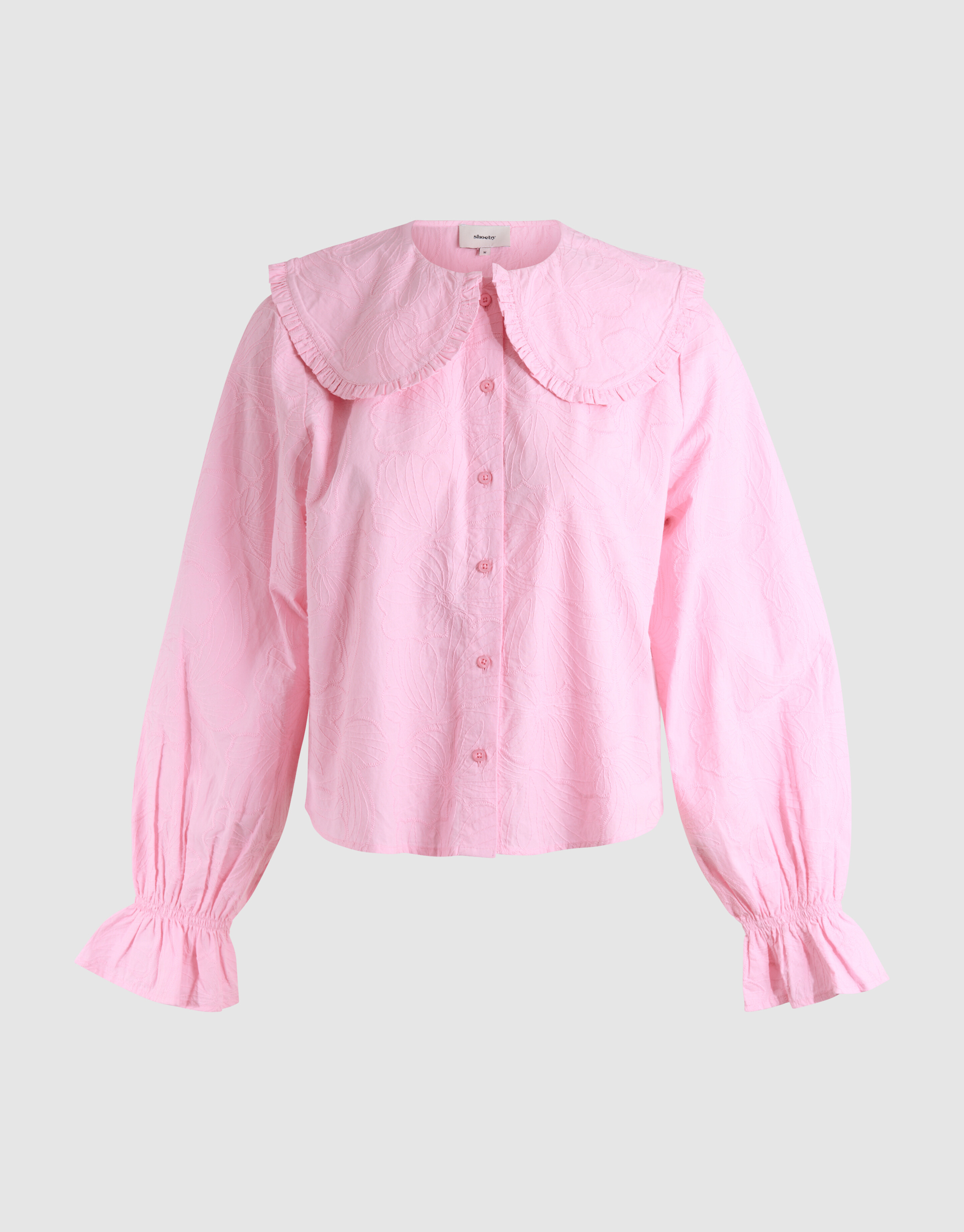Blume Cord Bluse Rosa SHOEBY WOMEN