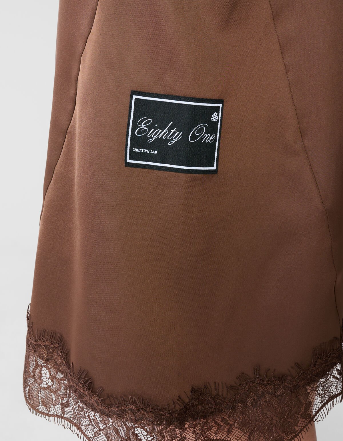 Asymmetrischer Rock Braun SHOEBY WOMEN