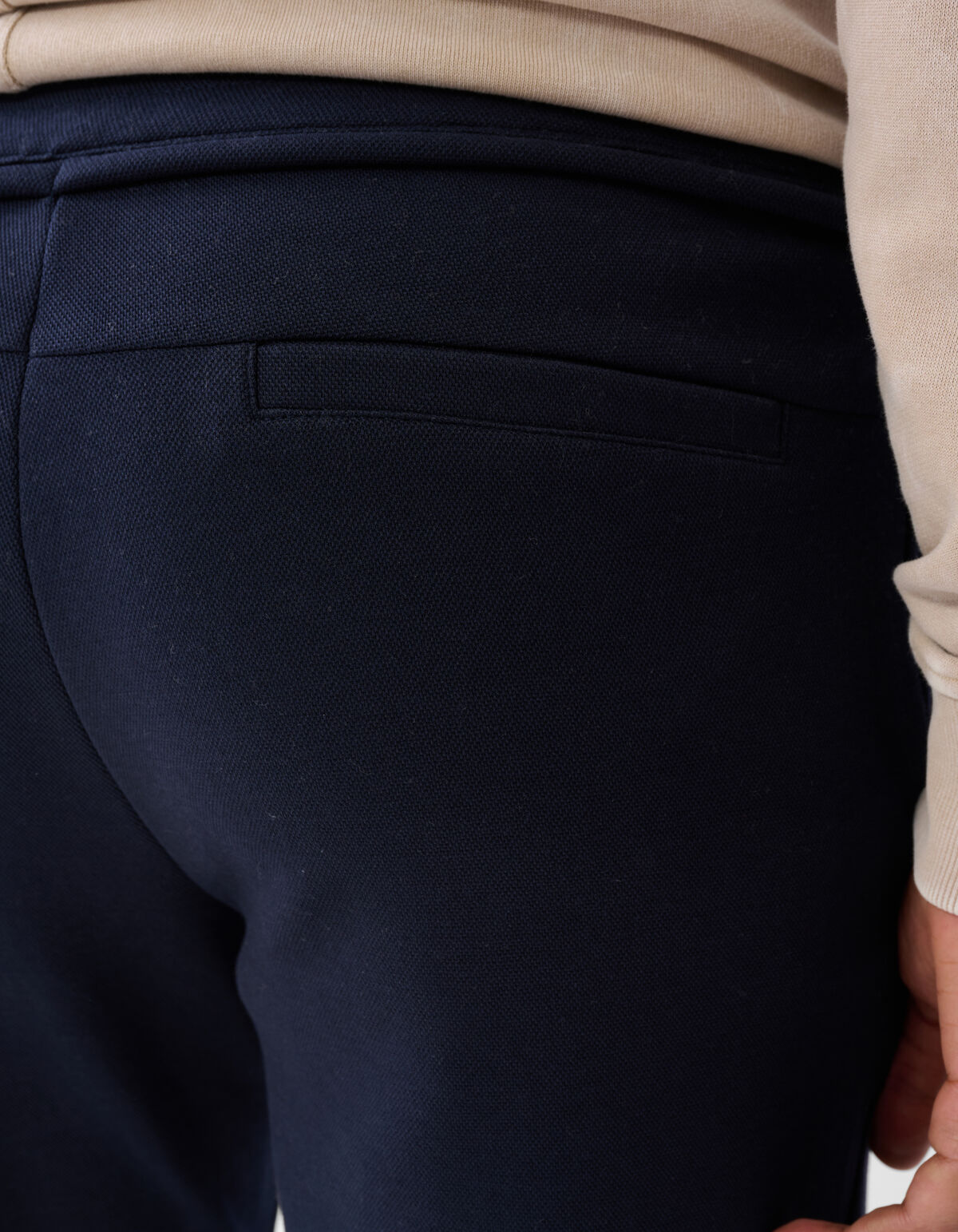 Piqué Hose Dunkelblau SHOEBY MEN