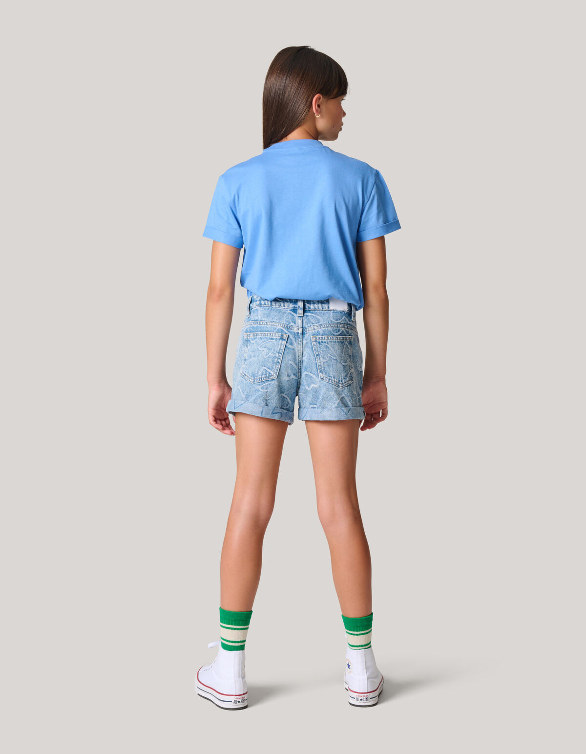 Artwork T-shirt Hellblau SHOEBY GIRLS