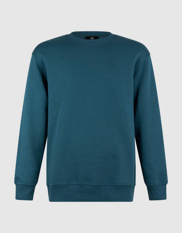 Cord Artwork Pullover Dunkelgrün SHOEBY MEN