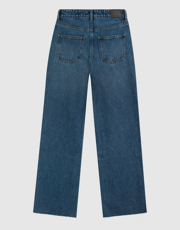 Weit geschnittene Jeans Extra Lang Dunkelblau SHOEBY WOMEN