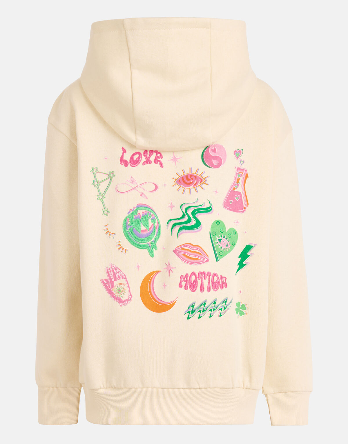 Grafik Hoodie Off White SHOEBY GIRLS