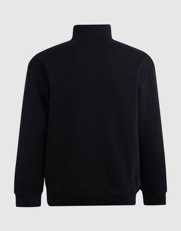 Halbzippullover Schwarz SHOEBY MEN