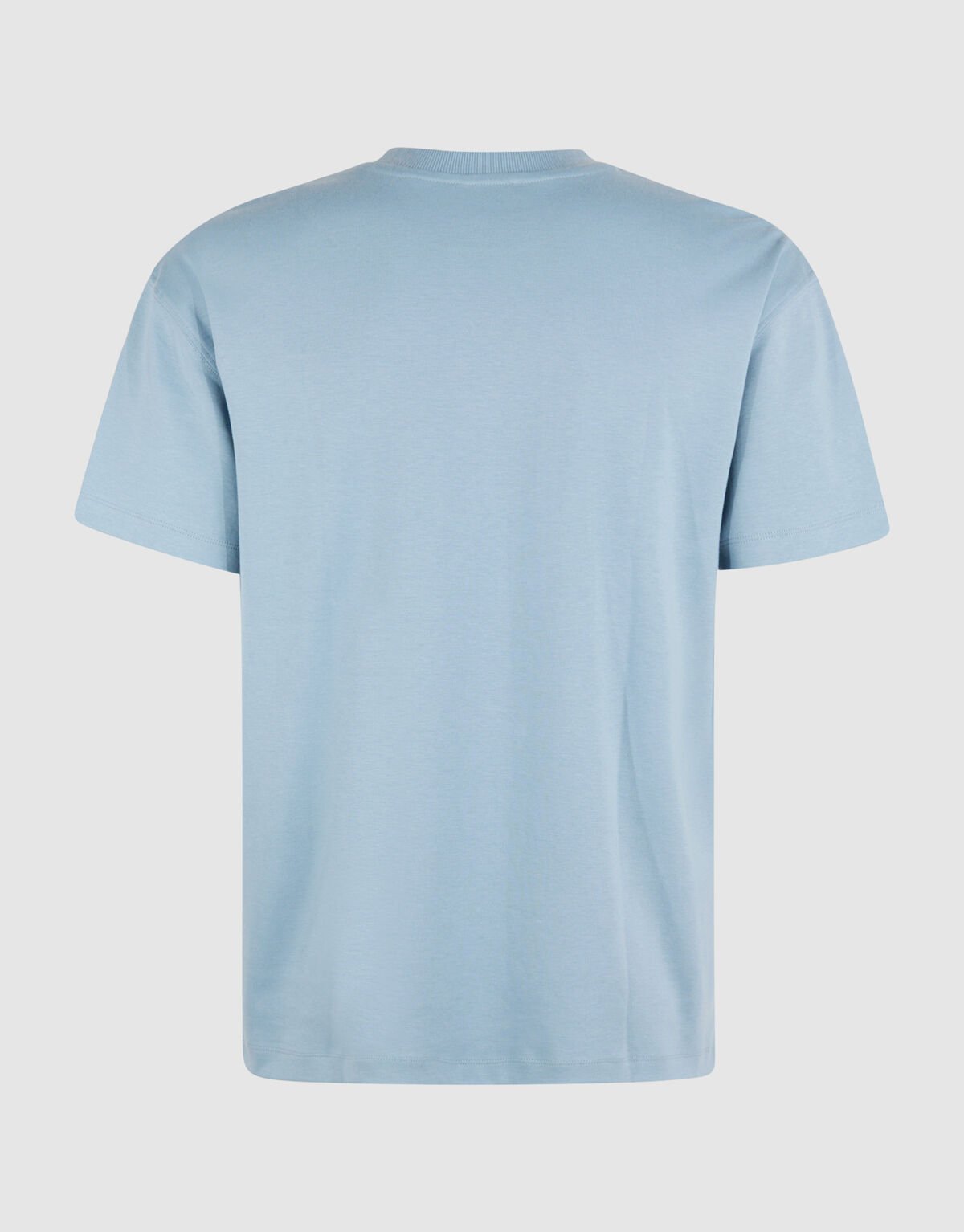 Besticktes T-Shirt Hellblau SHOEBY MEN