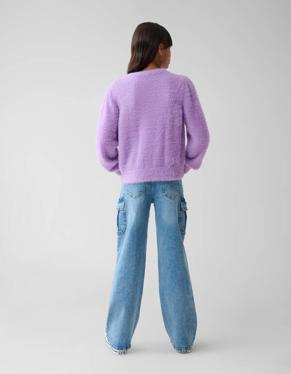 Weicher Pullover Lila SHOEBY GIRLS