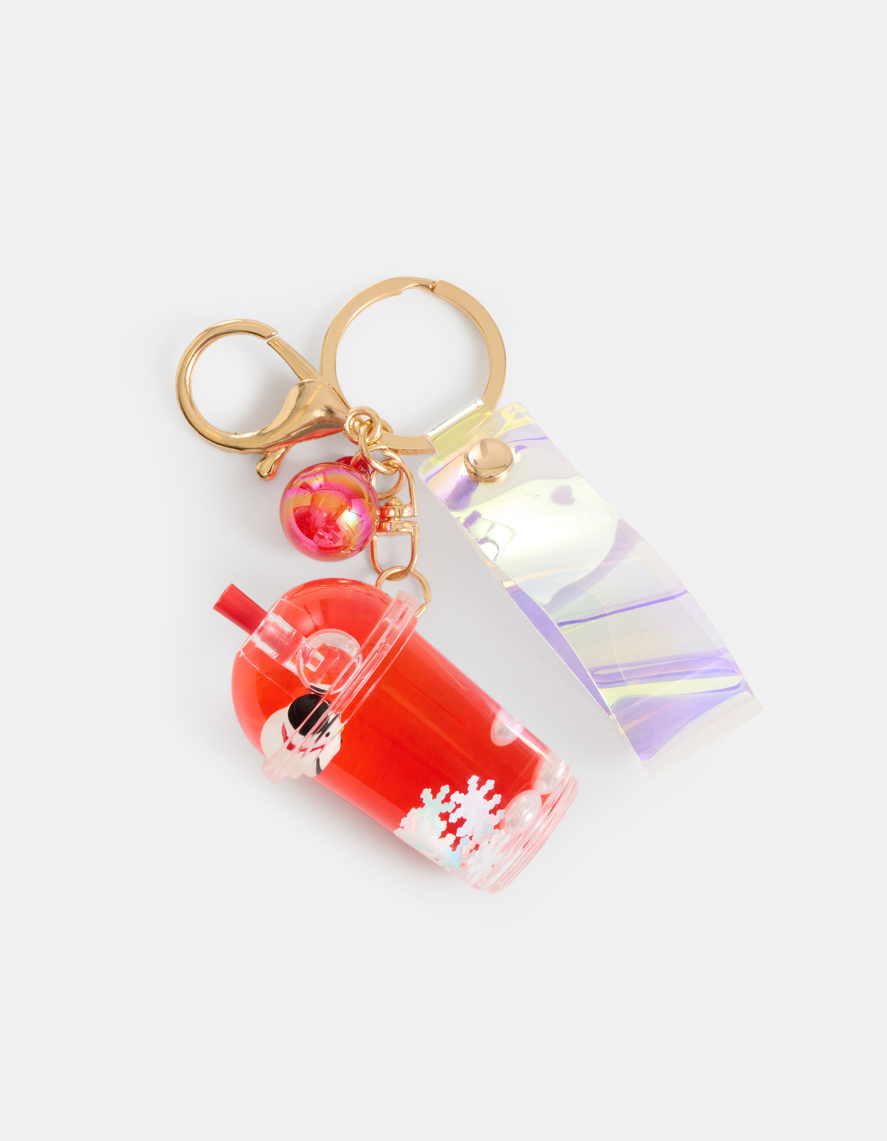 Milchshake Schlüsselanhänger Rot SHOEBY ACCESSOIRES