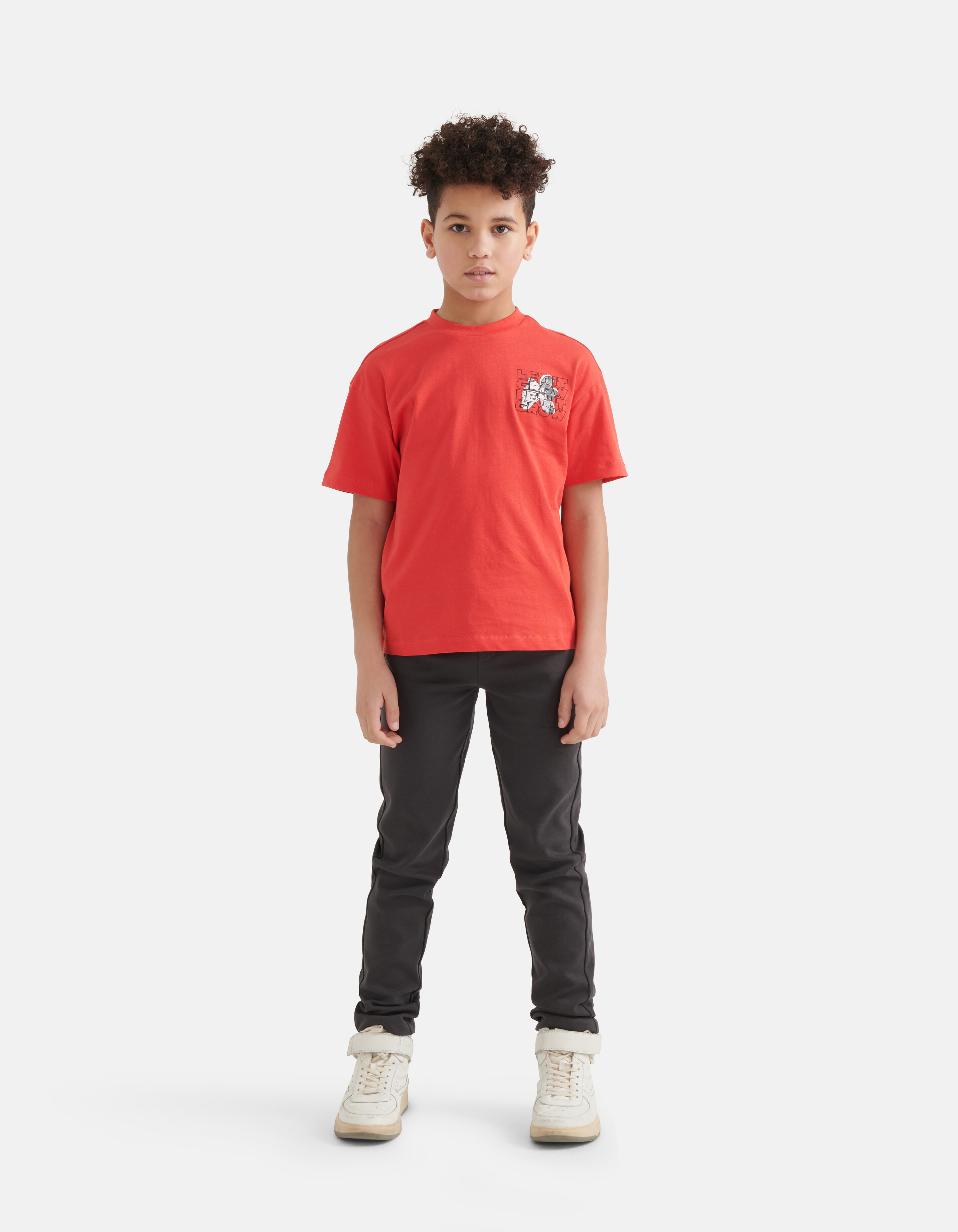 Kunstwerk T-shirt Rot SHOEBY BOYS