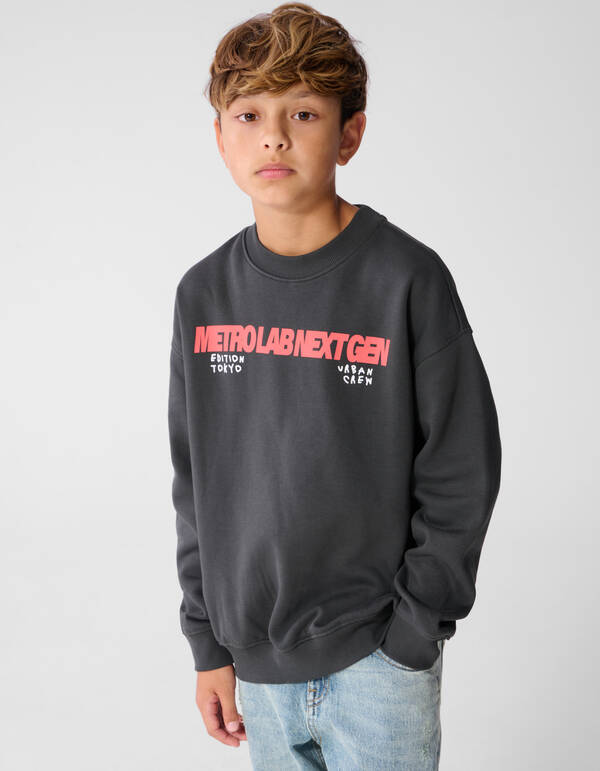 Next Gen Pullover Dunkelgrau SHOEBY BOYS