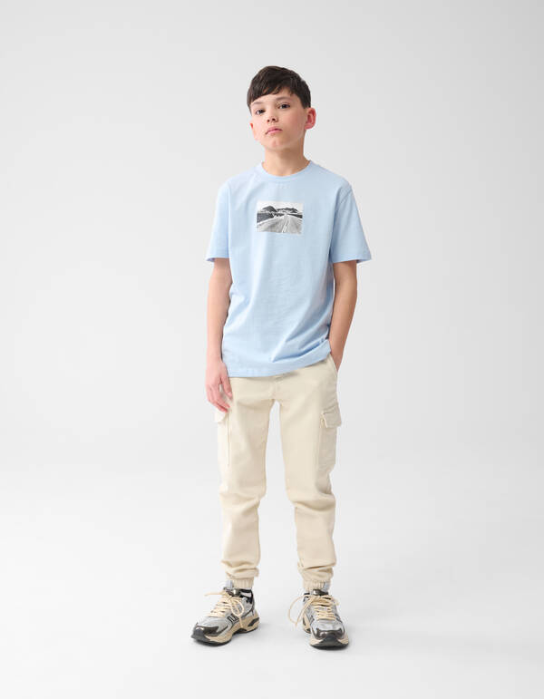 Cargohose Off White SHOEBY BOYS