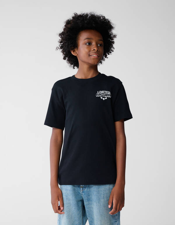 Limitierte Auflage Artwork T-Shirt Schwarz SHOEBY BOYS