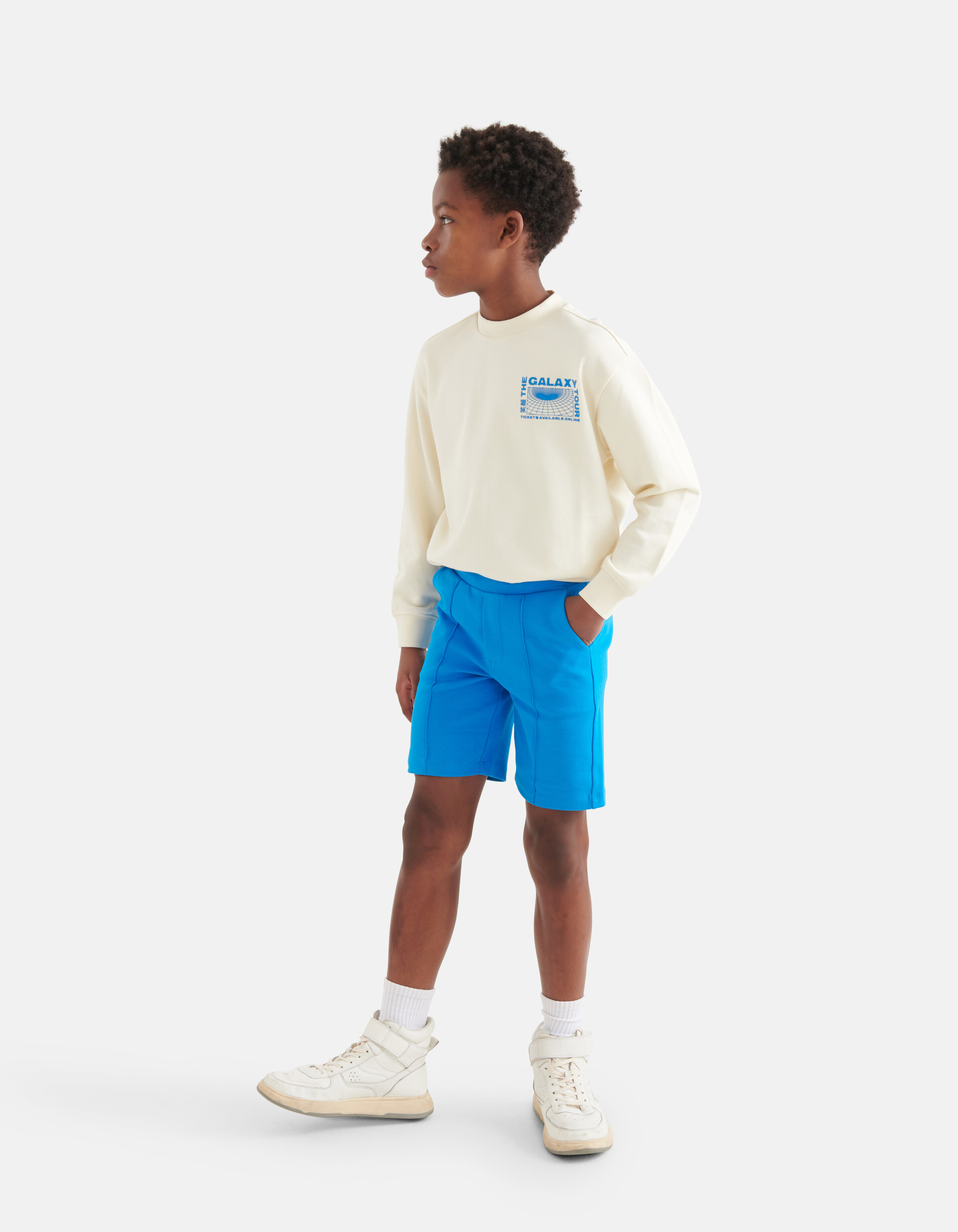 Regular Fit Short Blau SHOEBY BOYS