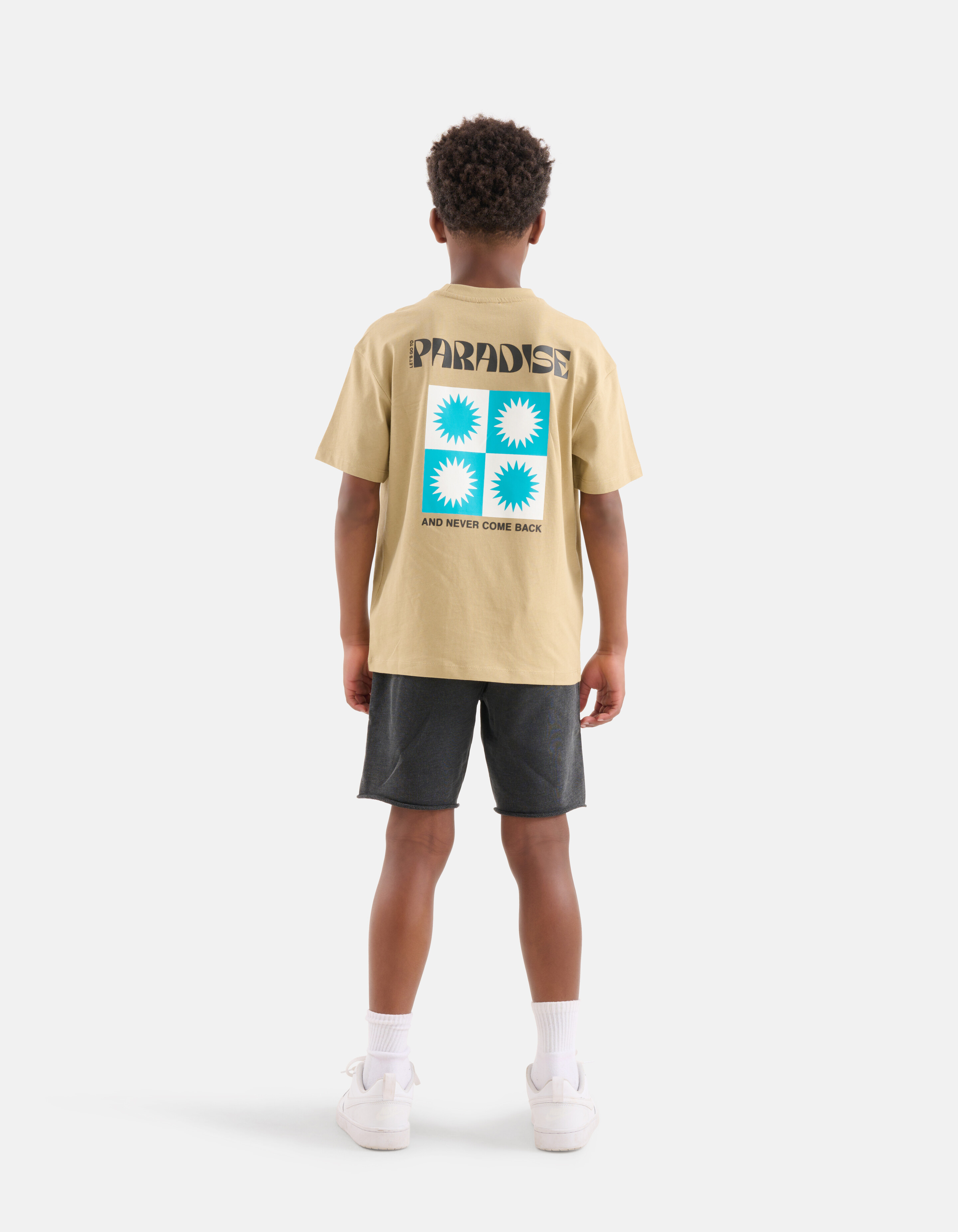 Kunstwerk T-shirt Sand SHOEBY BOYS