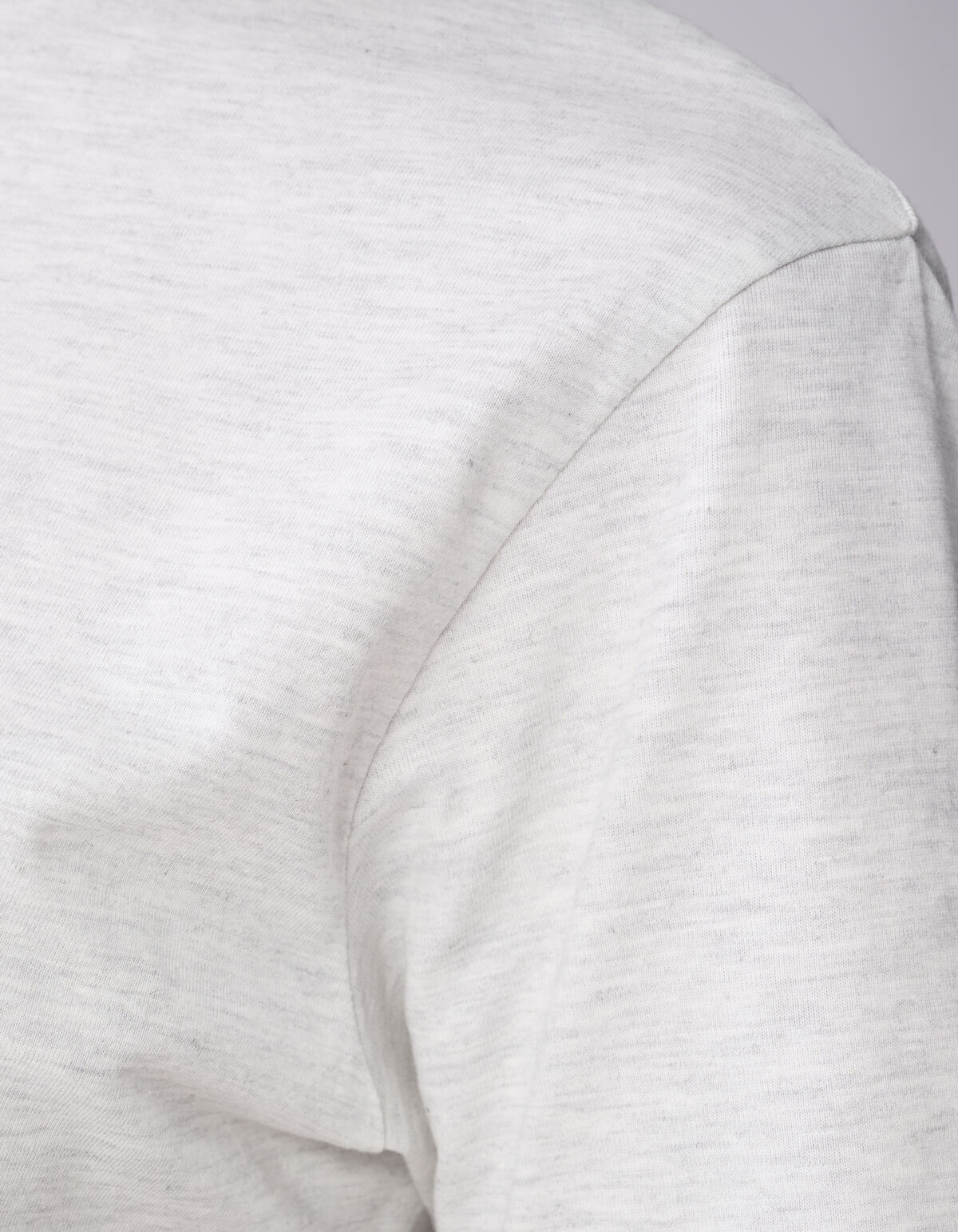 Basis T-Shirt Hellgrau SHOEBY WOMEN