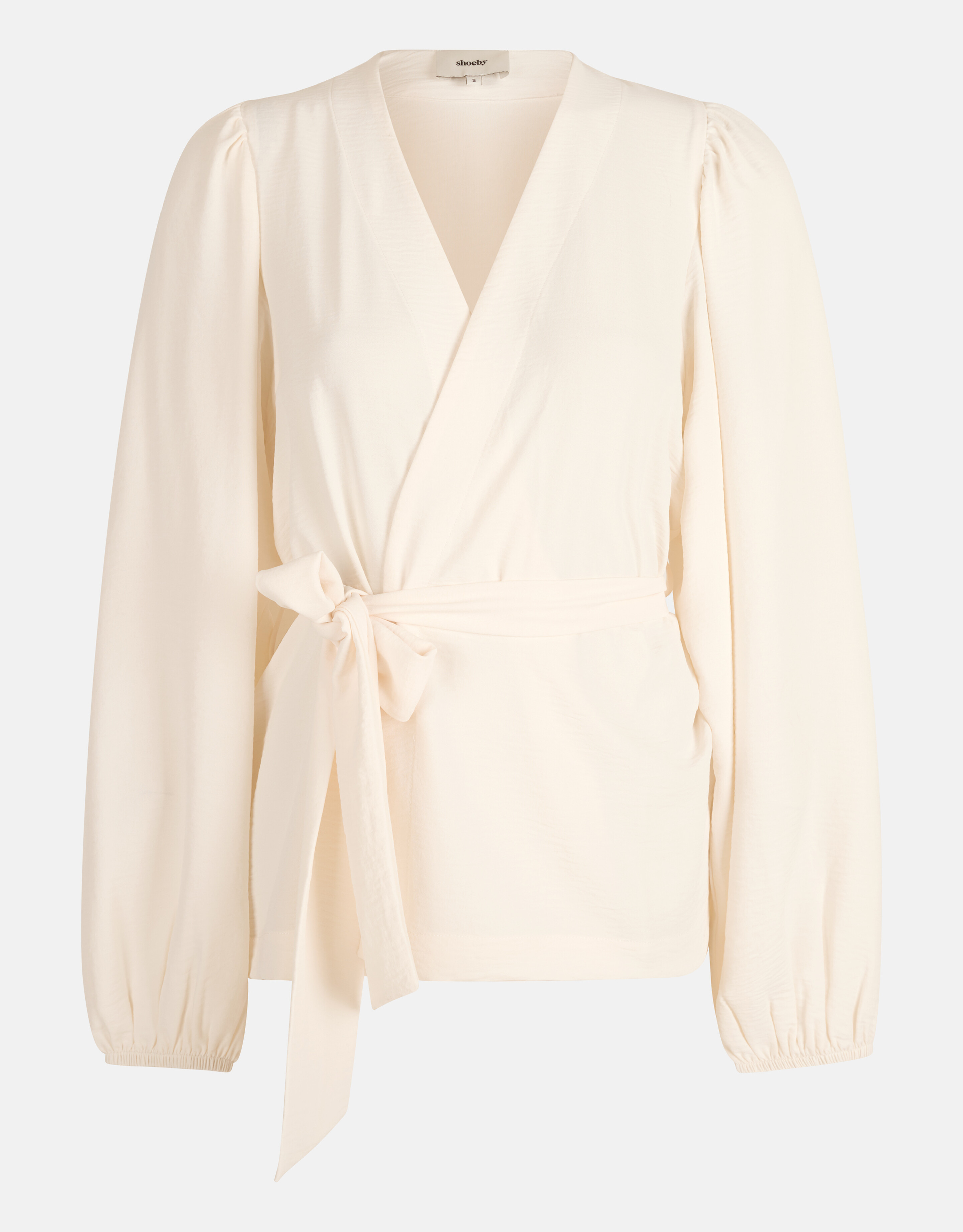 Wickelbluse Off White SHOEBY WOMEN