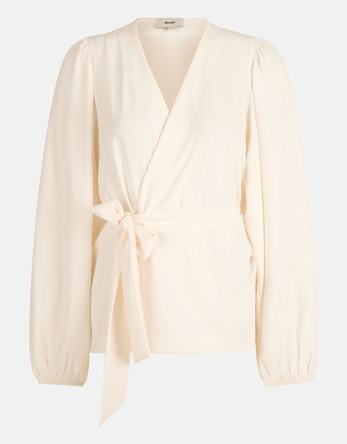 Wickelbluse Off White SHOEBY WOMEN