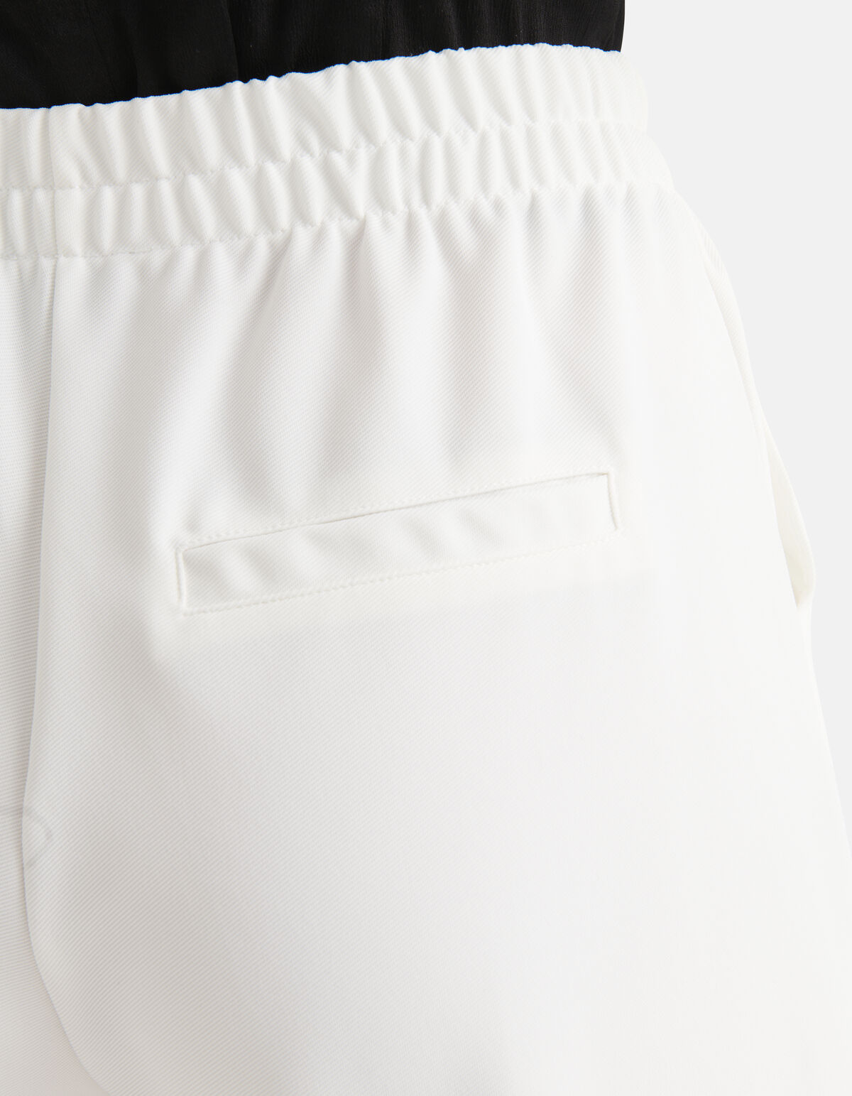 Basic-Hose mit weitem Bein Off White SHOEBY WOMEN