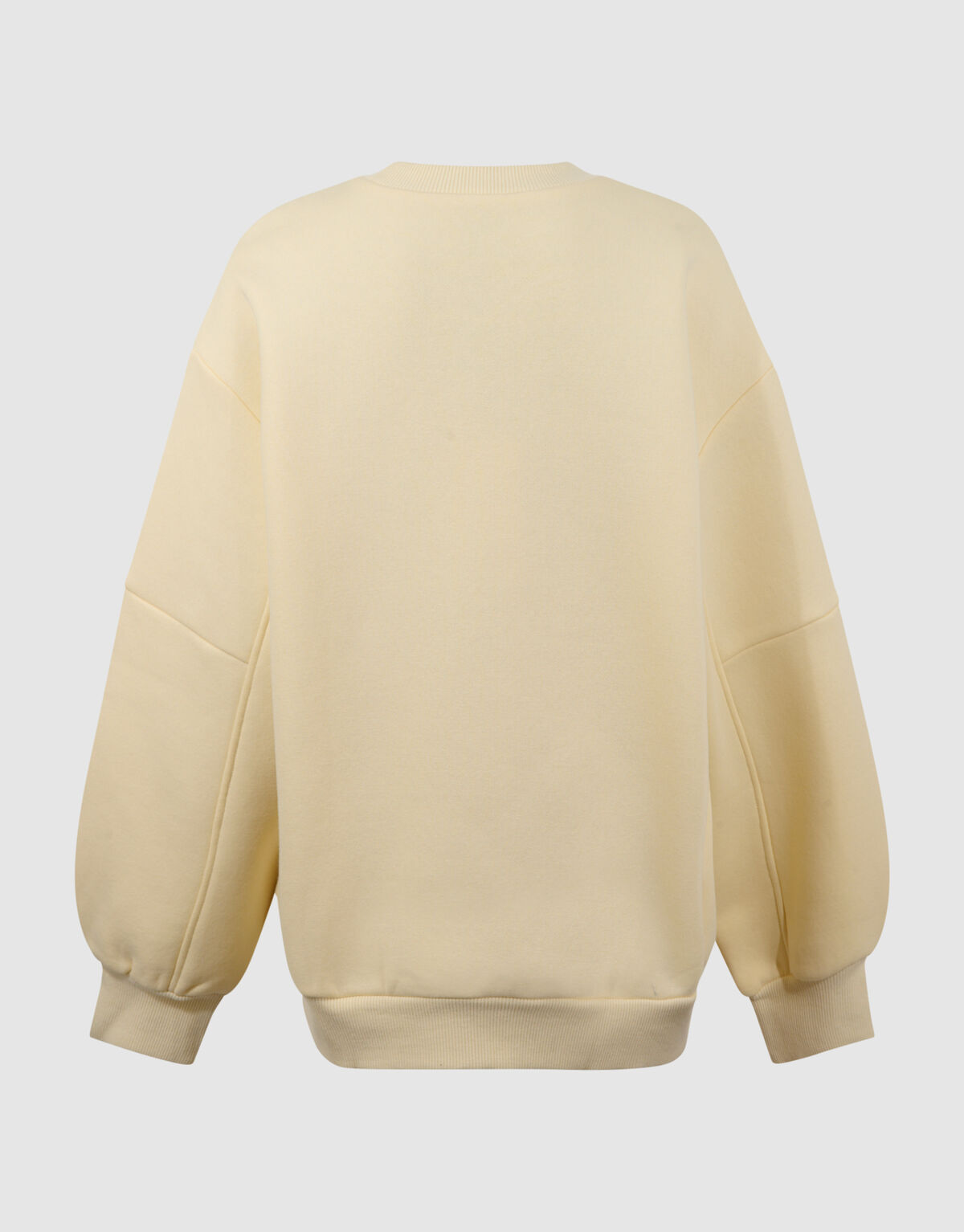 Gro&szlig;er &Auml;rmel Pullover Hellgelb SHOEBY GIRLS