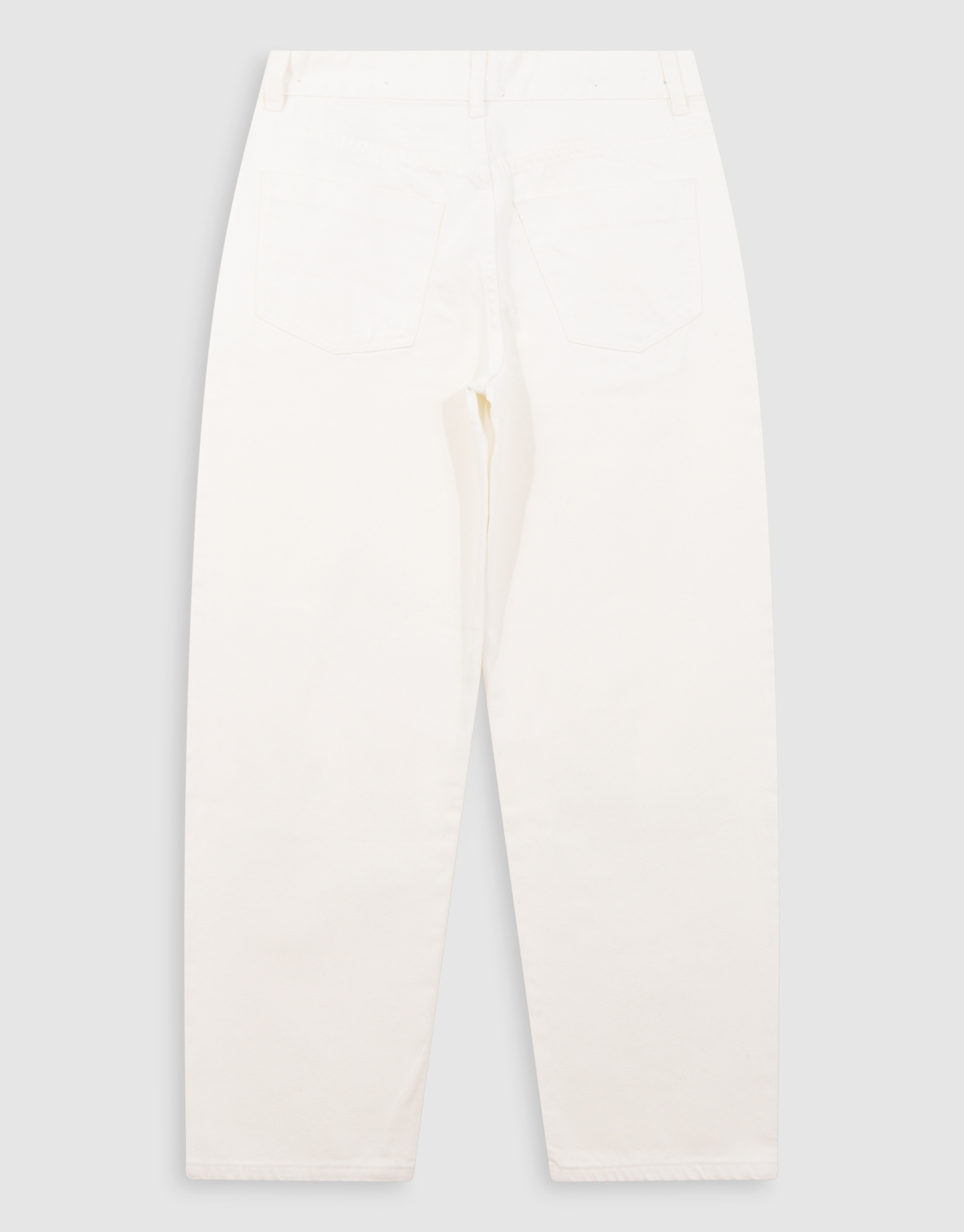 Barrel Fit Jeans Wei&szlig; SHOEBY WOMEN