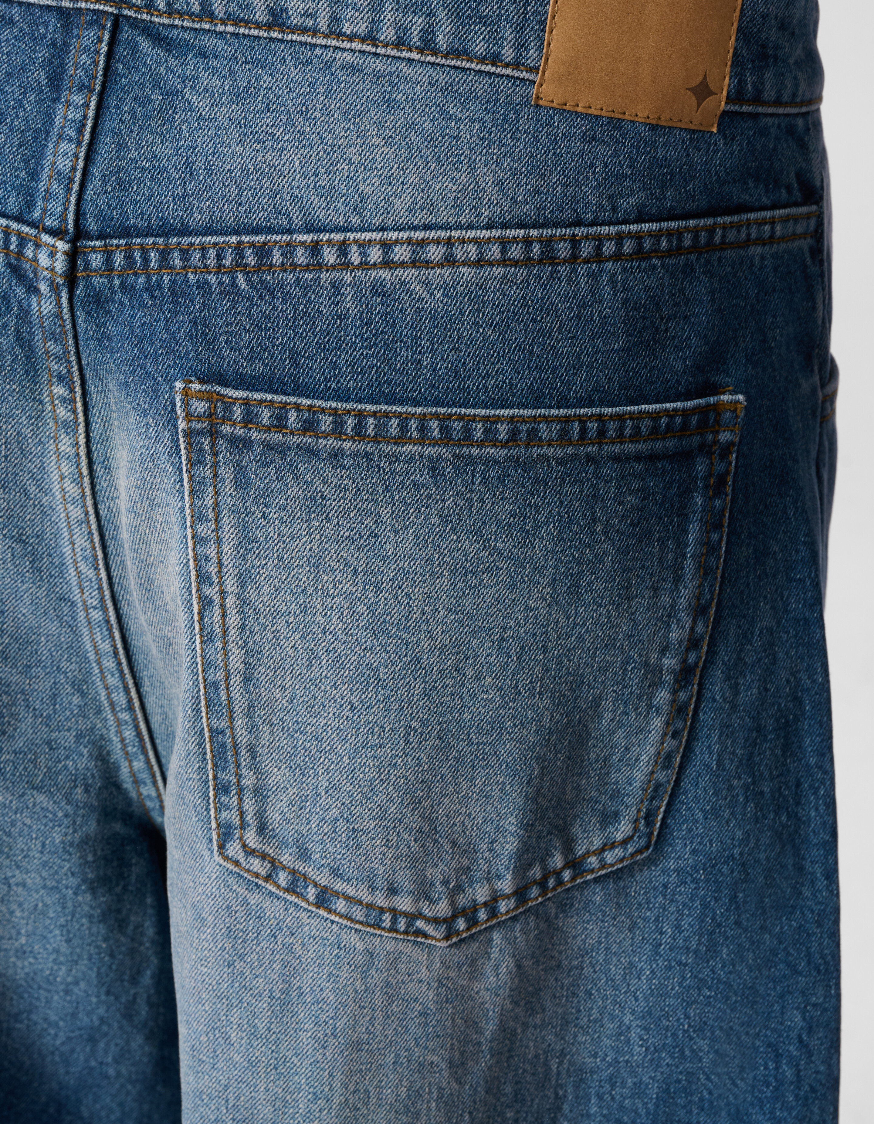 Cargo Barrel Fit Jeans Blau SHOEBY WOMEN
