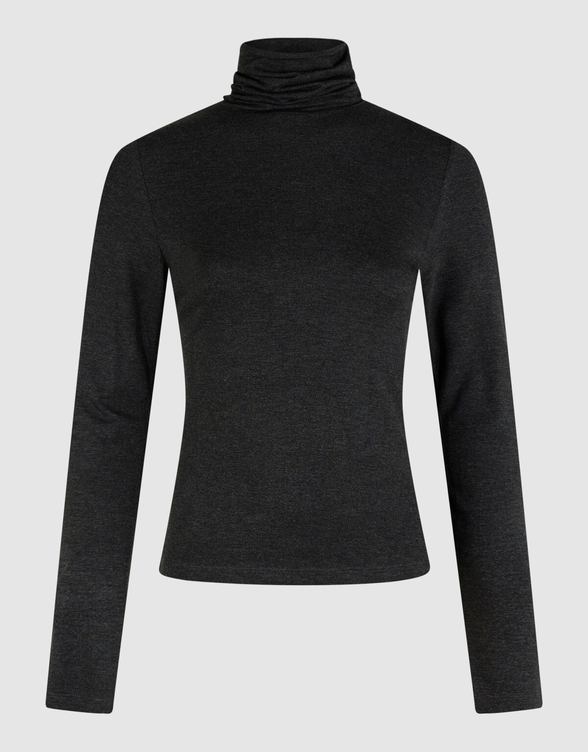 Col Neck Longsleeve Schwarz SHOEBY WOMEN
