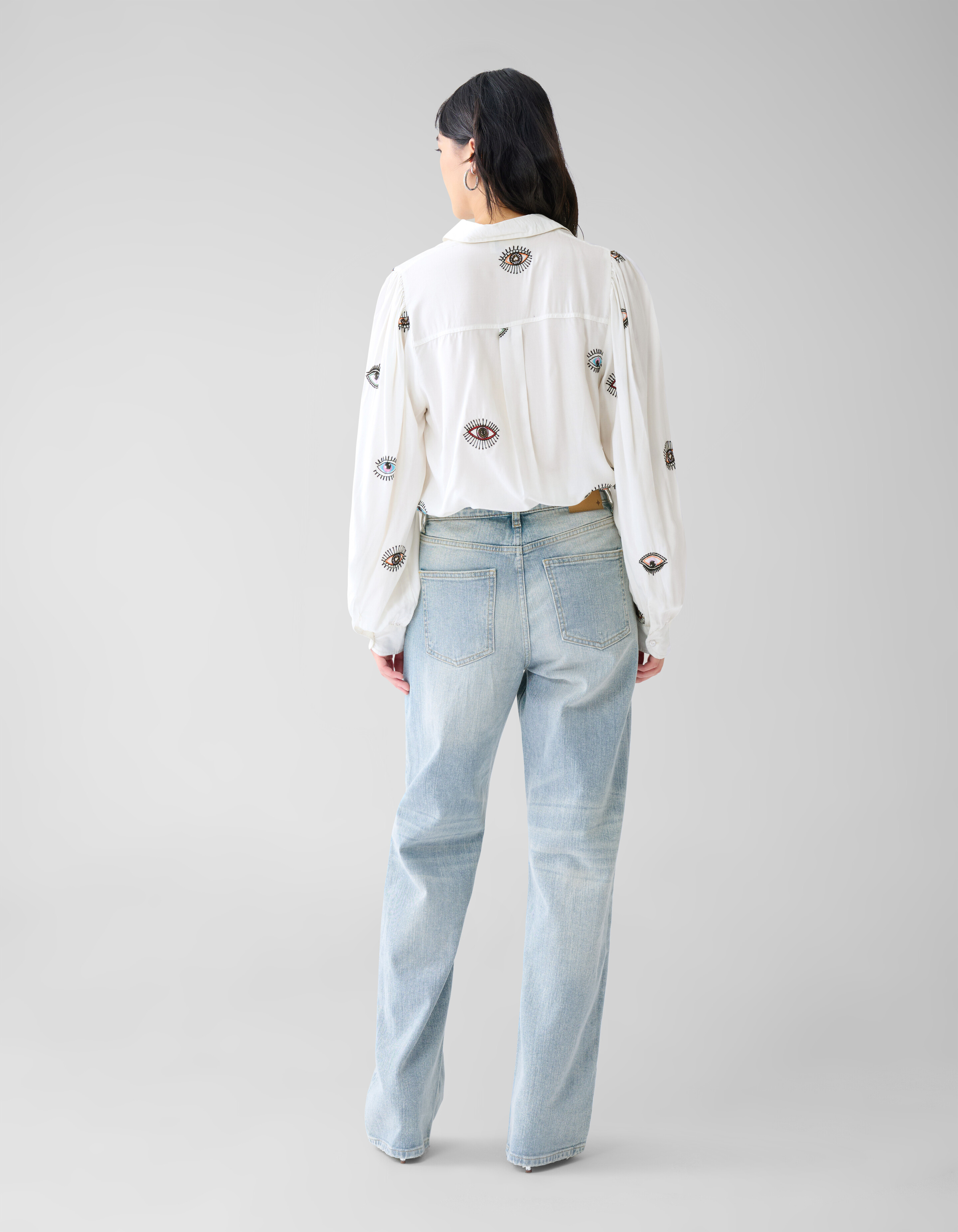Eye Bluse Weiß von Fred SHOEBY WOMEN