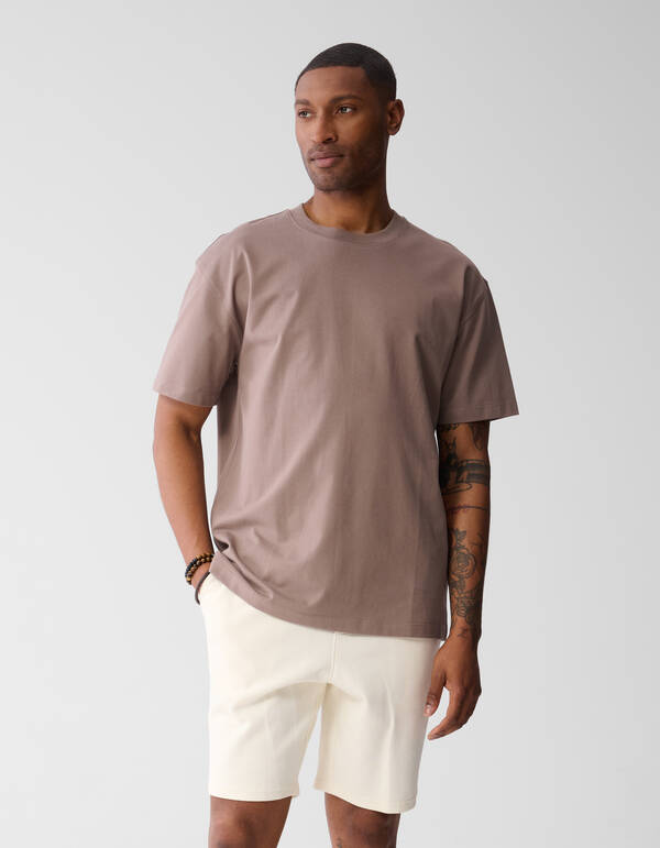 Pique Short Gebroken Wit SHOEBY MEN