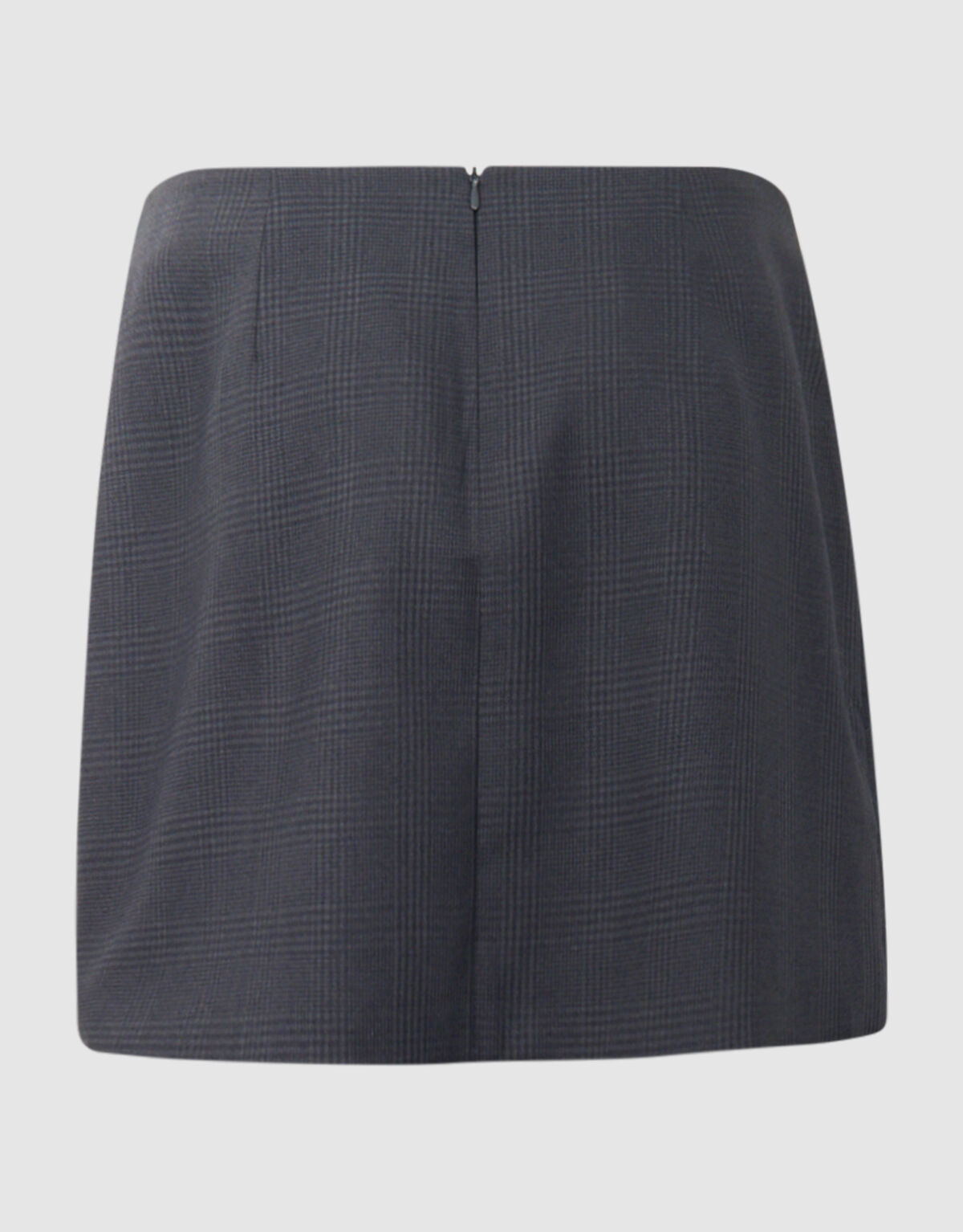 Minirock mit Karomuster Dunkelgrau SHOEBY WOMEN