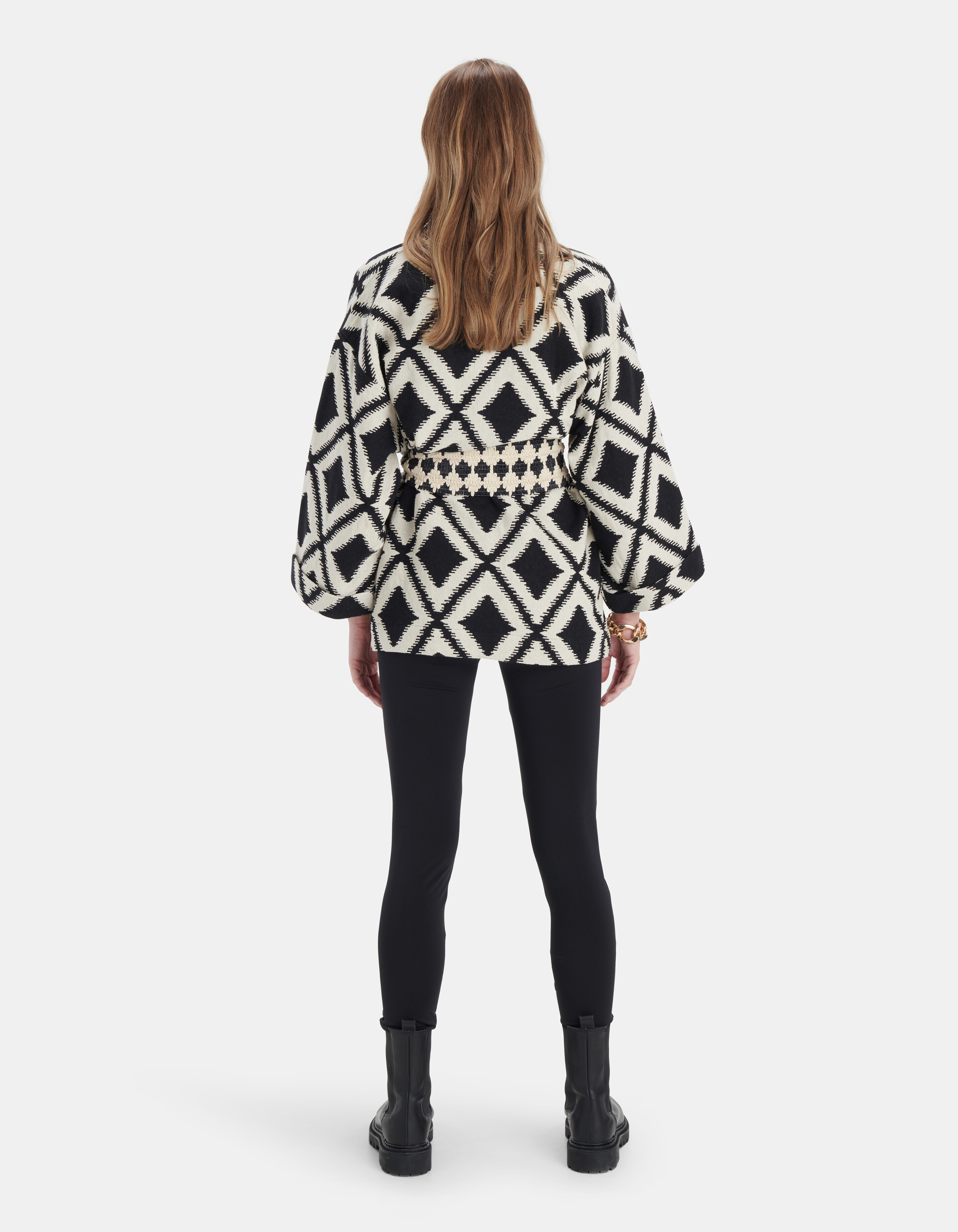 Jacquard Kimono von Mieke EKSEPT