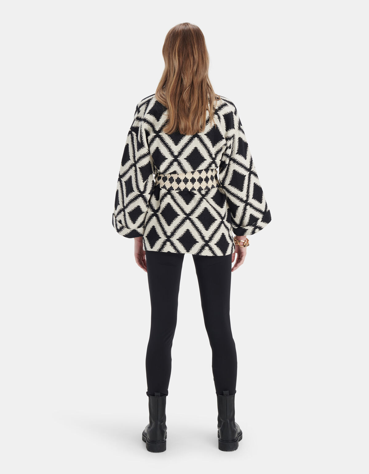 Jacquard Kimono von Mieke EKSEPT