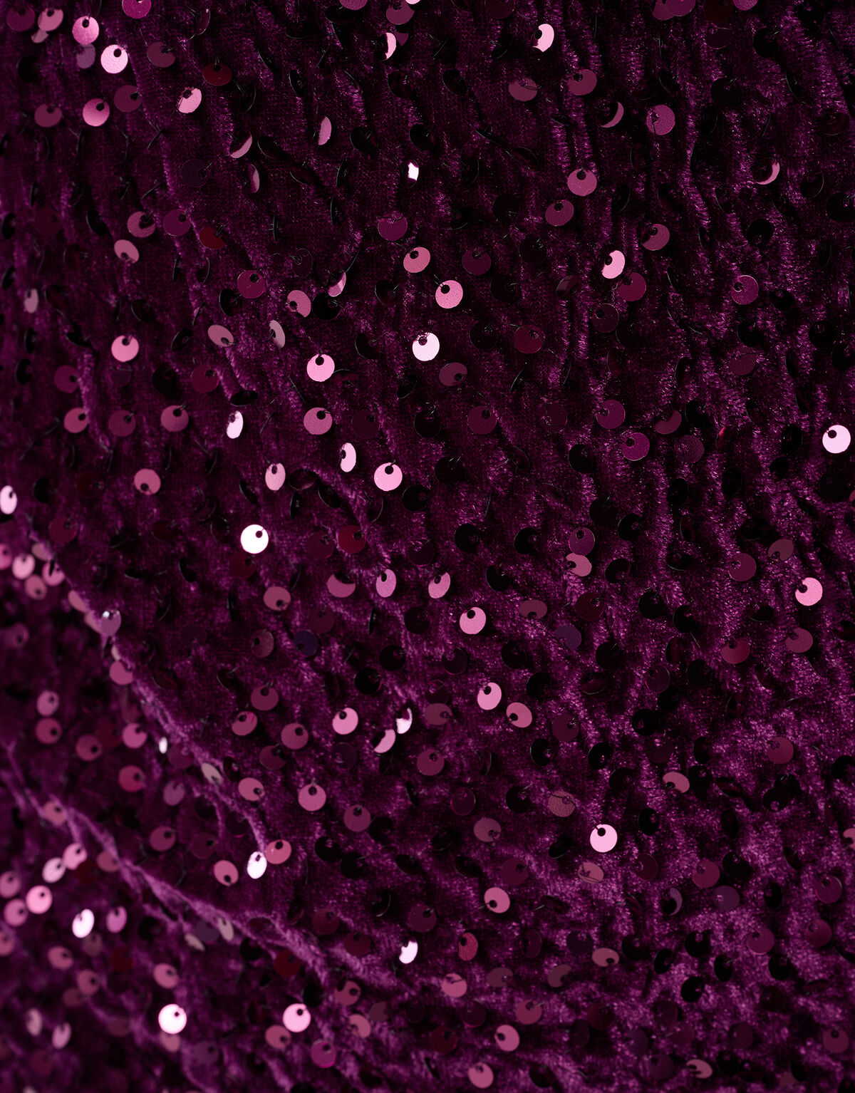 Sequin Top Dunkelrosa SHOEBY GIRLS