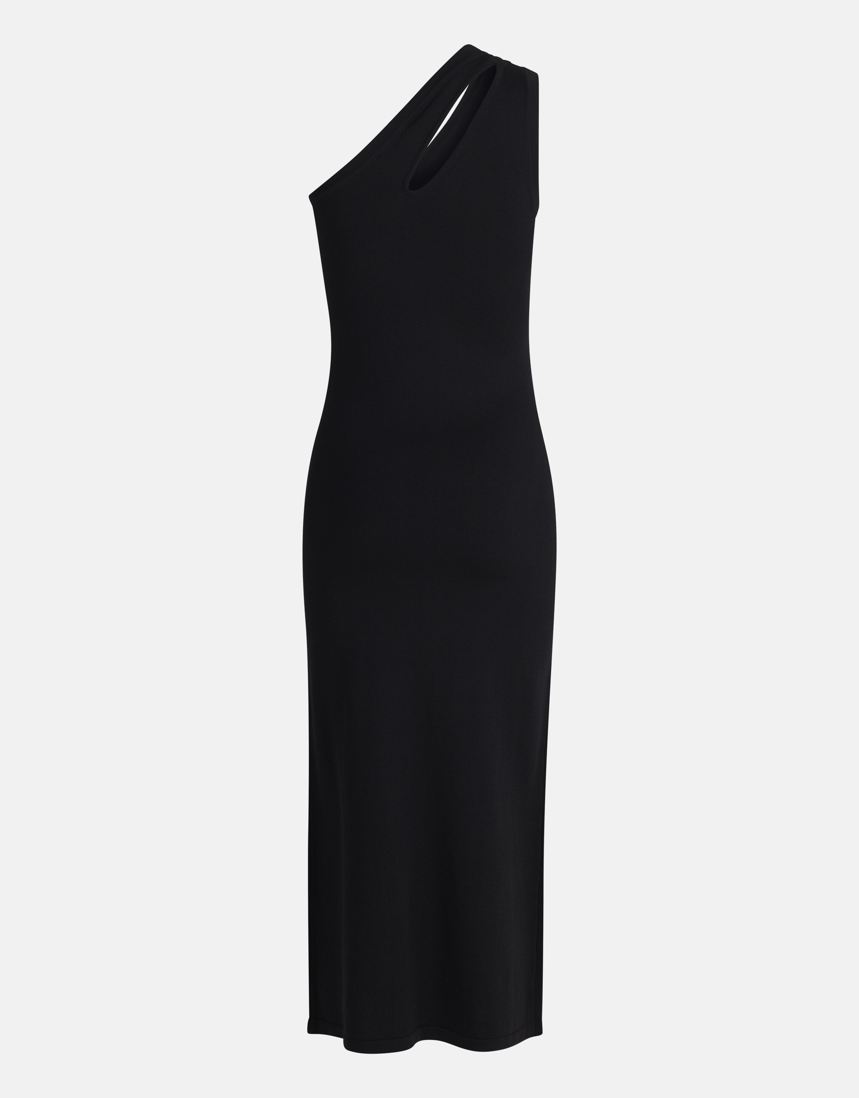 Asymmetrisches ausgeschnittenes Kleid Schwarz SHOEBY WOMEN