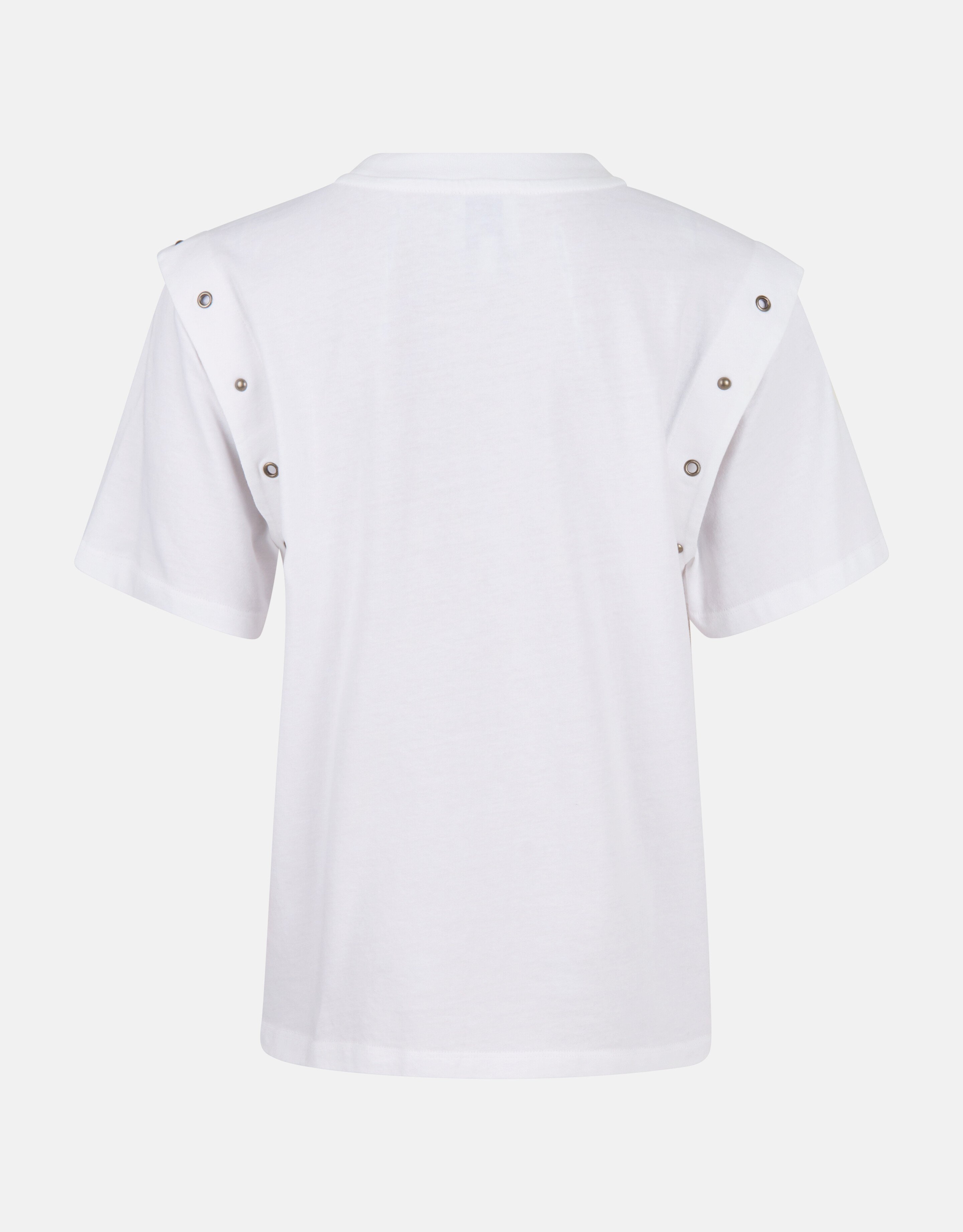 Ösen-T-Shirt Weiß von Nicolette SHOEBY GIRLS