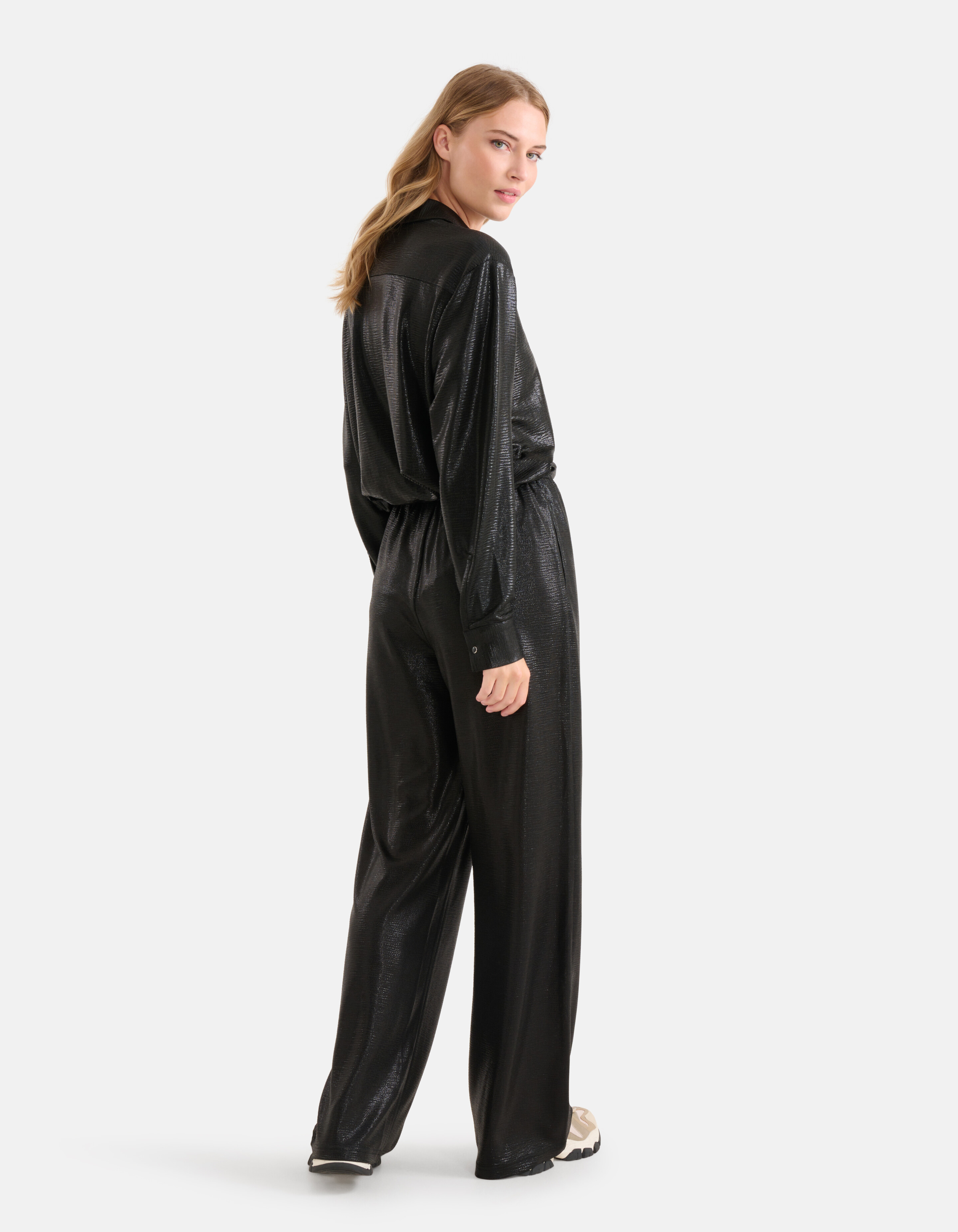 Metallic Broek Zwart SHOEBY WOMEN