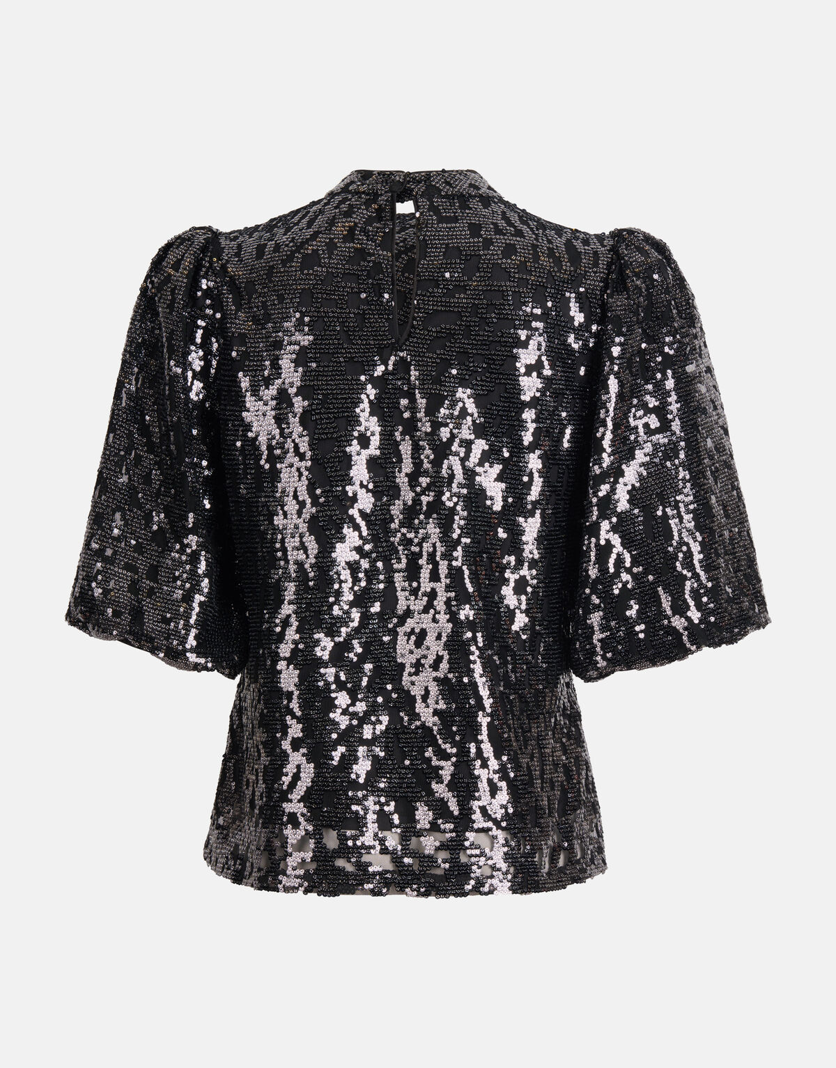 Pailletten-Top Schwarz von Fred SHOEBY WOMEN